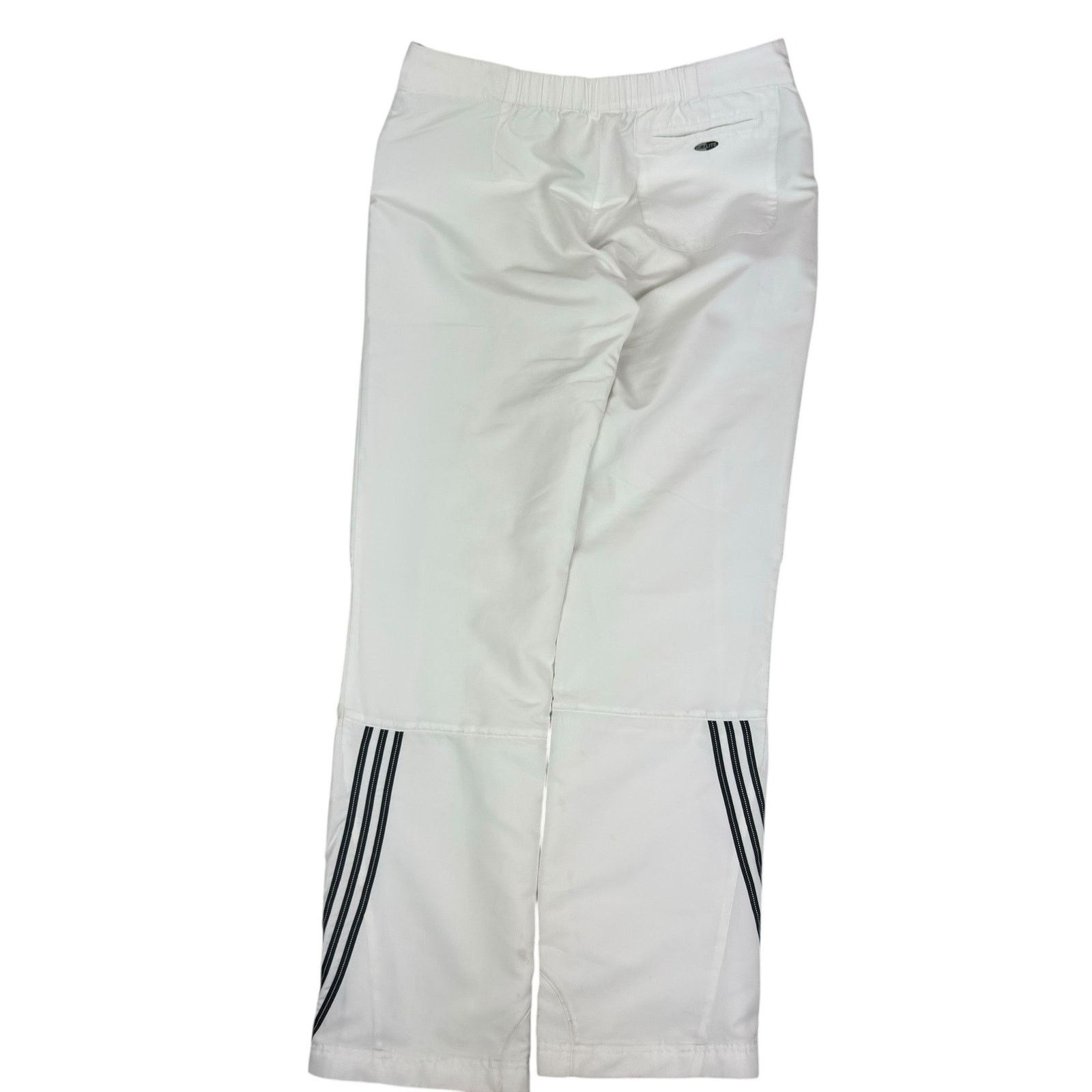 Adidas Adidas Women White Black Mesh Lined Straight Leg Hiking Pant Size 30" / US 8 / IT 44 - 9 Thumbnail