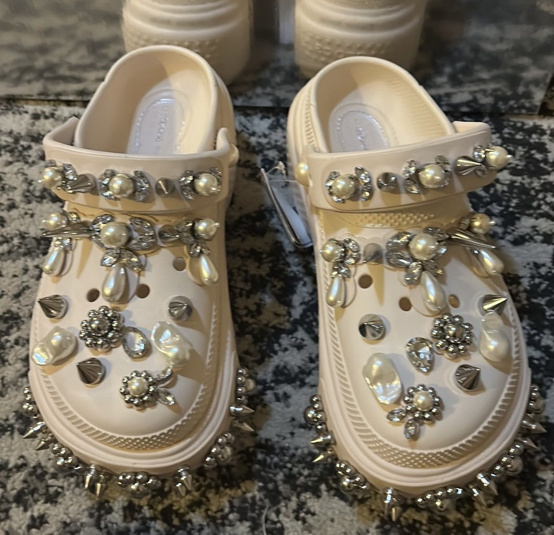Crocs × Simone Rocha SIMONE ROCHA X CROCS Embellished Stomp Clogs Dew Size US 8 / IT 38 - 2 Thumbnail