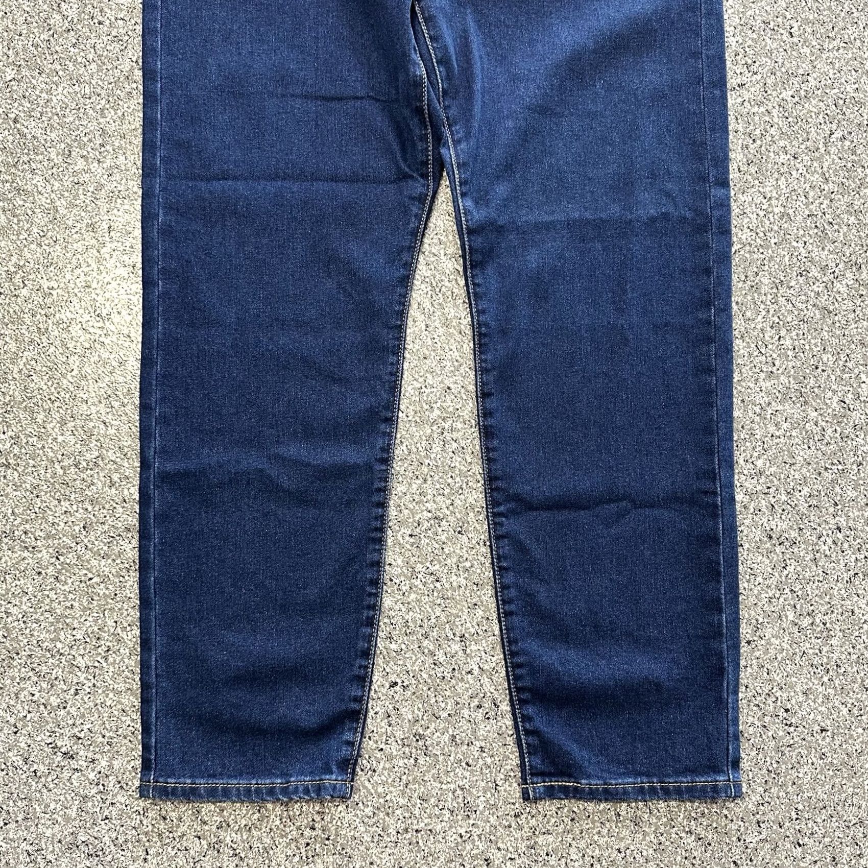 Levi's Levi's Wedgie Fit Jeans 31x28 Womens Straight Dark Wash Stretch Button Fly Denim Jeans Women's 5-Pocket Levi's Model Size 24" / US 00 / IT 34 - 3 Thumbnail