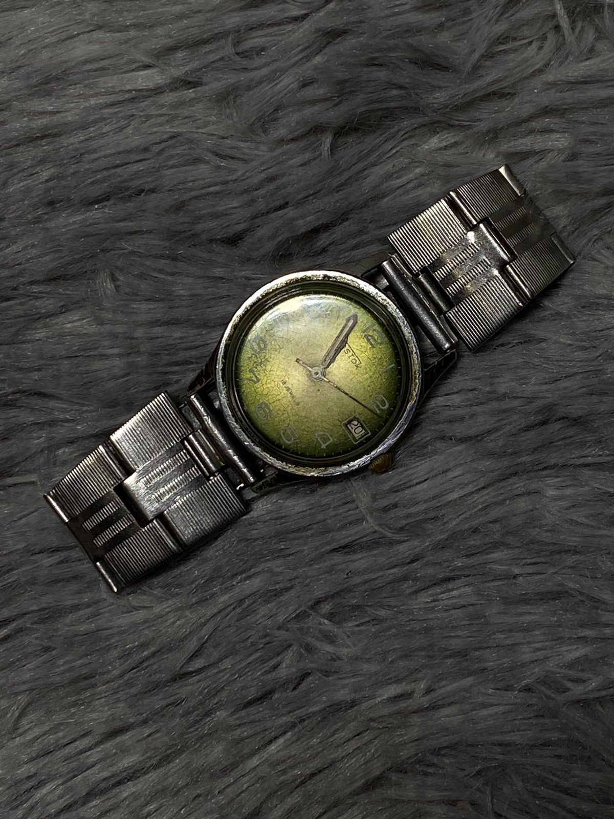 Japanese Brand Vintage Vostok Mechanical Watch Green Dial | Japanese Brand Size ONE SIZE - 5 Thumbnail