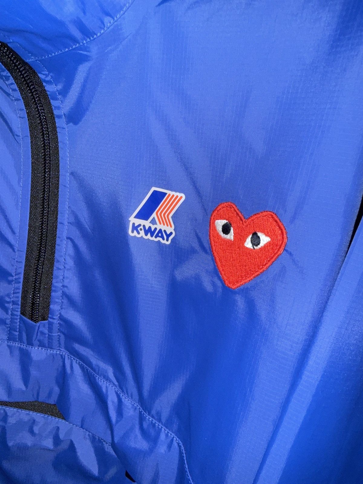 Comme des Garcons Comme des Garcons Play x K-Way Rain Pullover Size US XXL / EU 58 / 5 - 2 Thumbnail