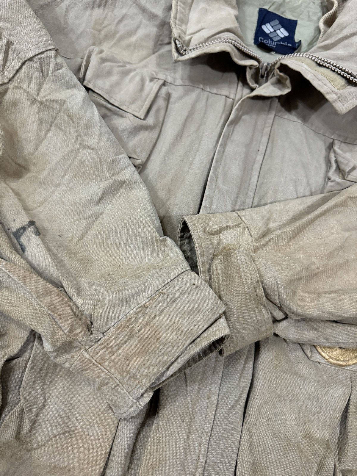 Columbia × Vintage VINTAGE COLUMBIA UTILITY HUNTING JACKET Size US L / EU 52-54 / 3 - 4 Thumbnail