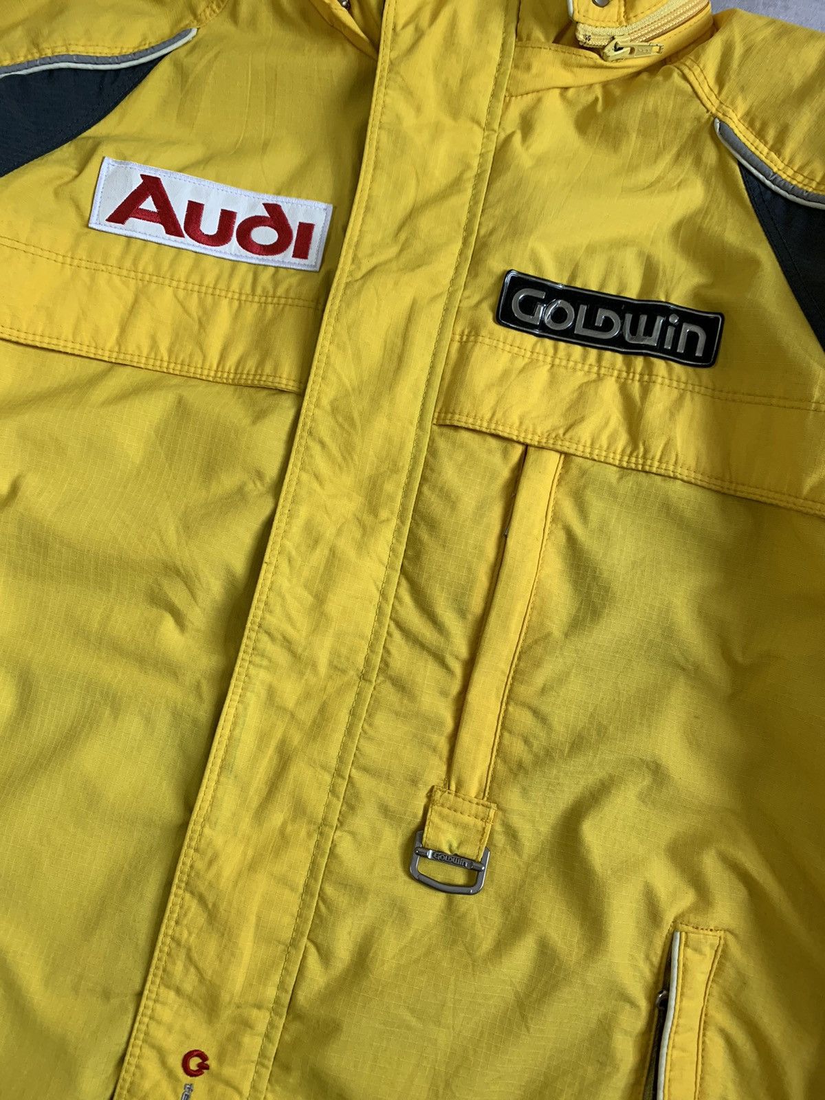 Audi × Goldwin × Ski 90s Goldwin AUDI team sweden ski jacket
