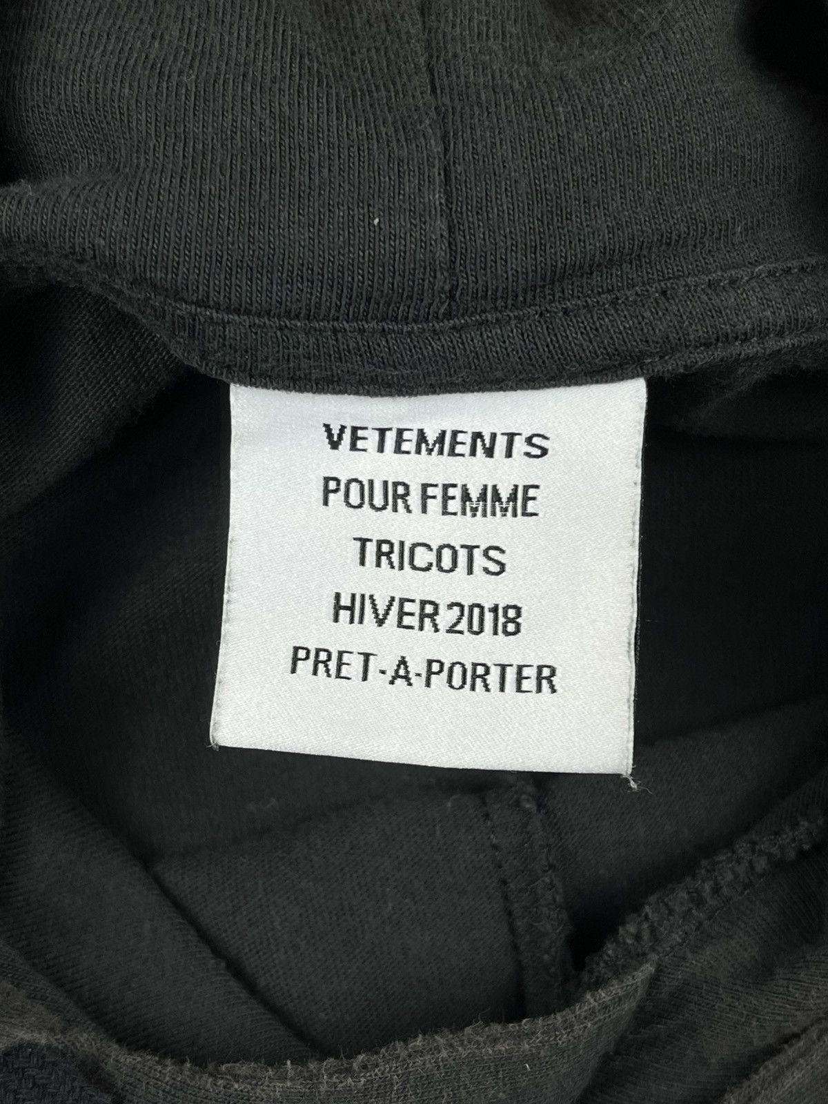 Vetements AW17 Vetements Titanic K-hole Split Logo Tshirt Hoodie Size US M / EU 48-50 / 2 - 8 Thumbnail