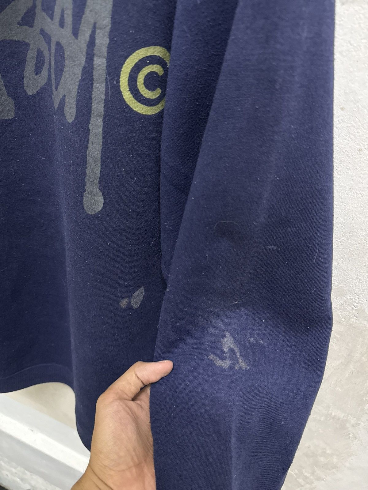 Stussy Vintage 90s Faded Stussy Signature Hoodie Size US XL / EU 56 / 4 - 8 Thumbnail
