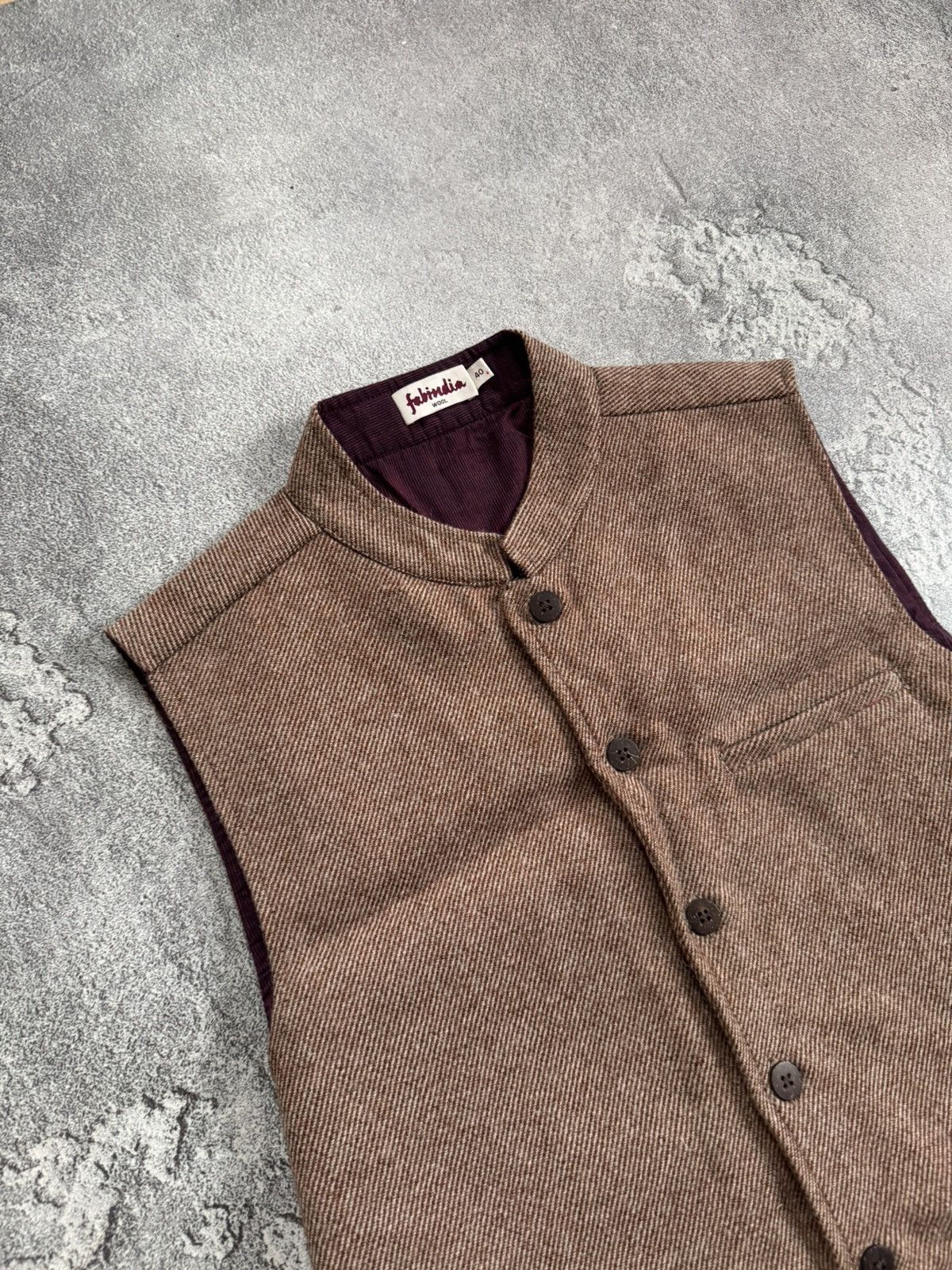 Other Fabindia 40size button up vest sleeveless jacket casual Size US L / EU 52-54 / 3 - 2 Thumbnail