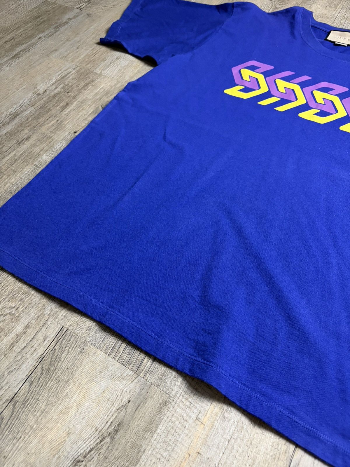 Gucci Gucci mirror tee Size US XL / EU 56 / 4 - 4 Thumbnail