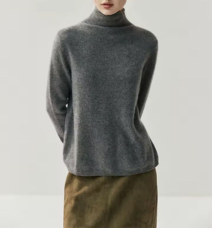 Extreme Cashmere 100% Cashmere Pullover Sweater Cardigan Casual Turtleneck Size M / US 6-8 / IT 42-44 - 3 Thumbnail