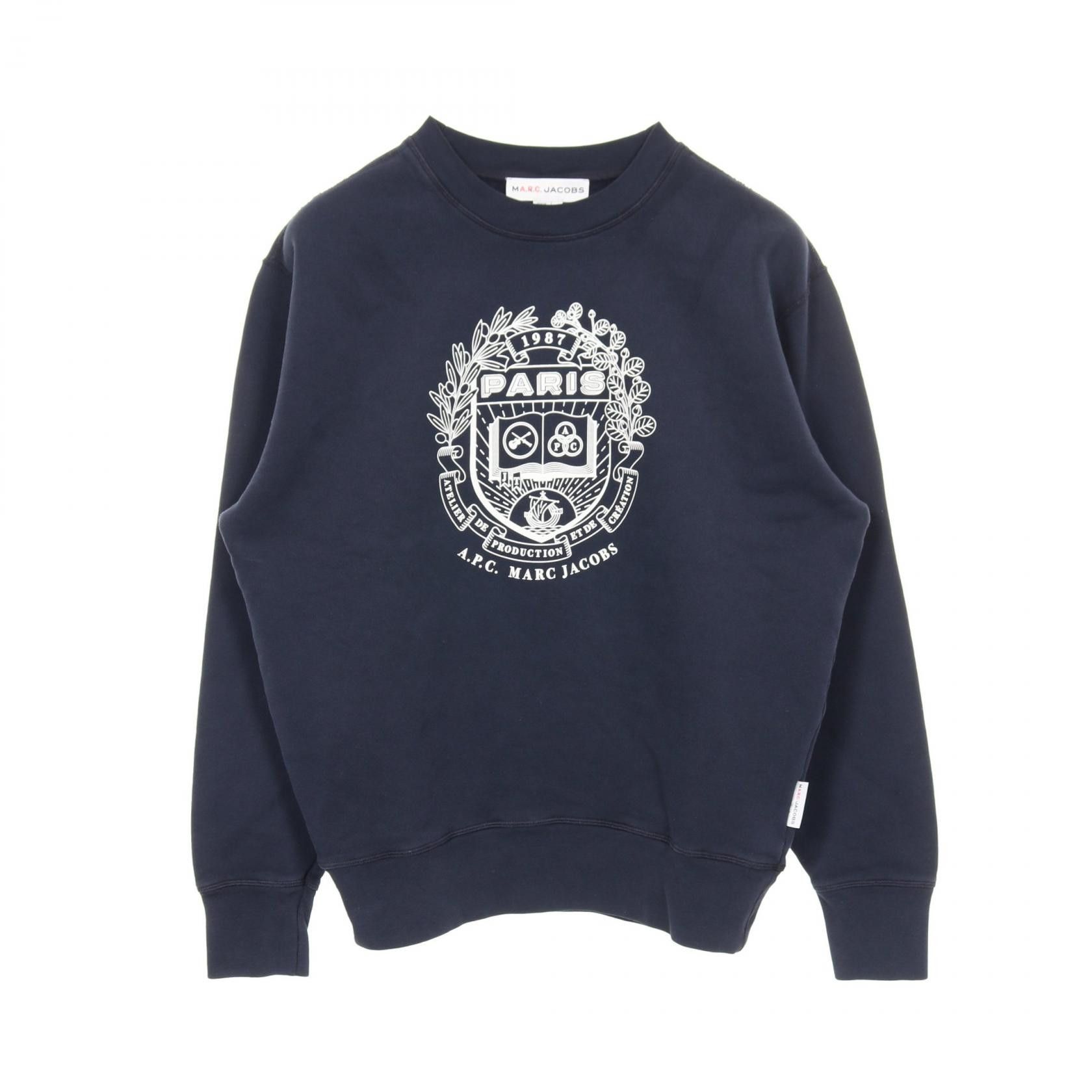 Marc Jacobs Marc Jacobs Marc Jacobs A.P.C. The Mens Paris Crewneck Cotton Sweatshirt Textile Sweatshirts & Hoodies DUTY FREE for USA Size ONE SIZE - 1 Thumbnail