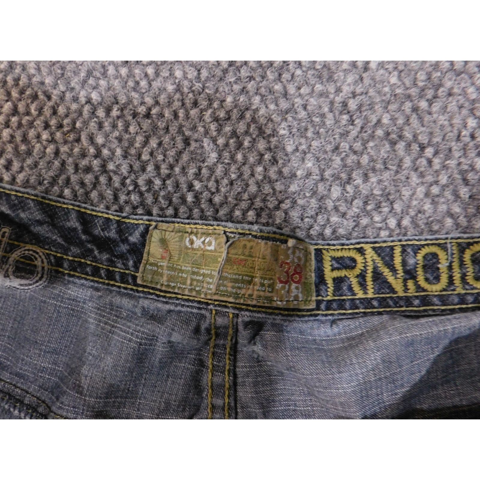 Akademiks Akademiks Shorts 38 vintage mens hiphop denim baggy skater Chino Casual Blue Cotton Size US 38 / EU 54 - 6 Thumbnail