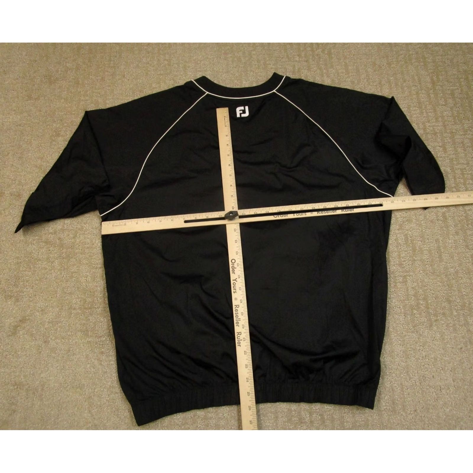 Footjoy FootJoy Windbreaker Men L Black Golf Windshirt Performance Golf Windbreaker Size US L / EU 52-54 / 3 - 5 Thumbnail