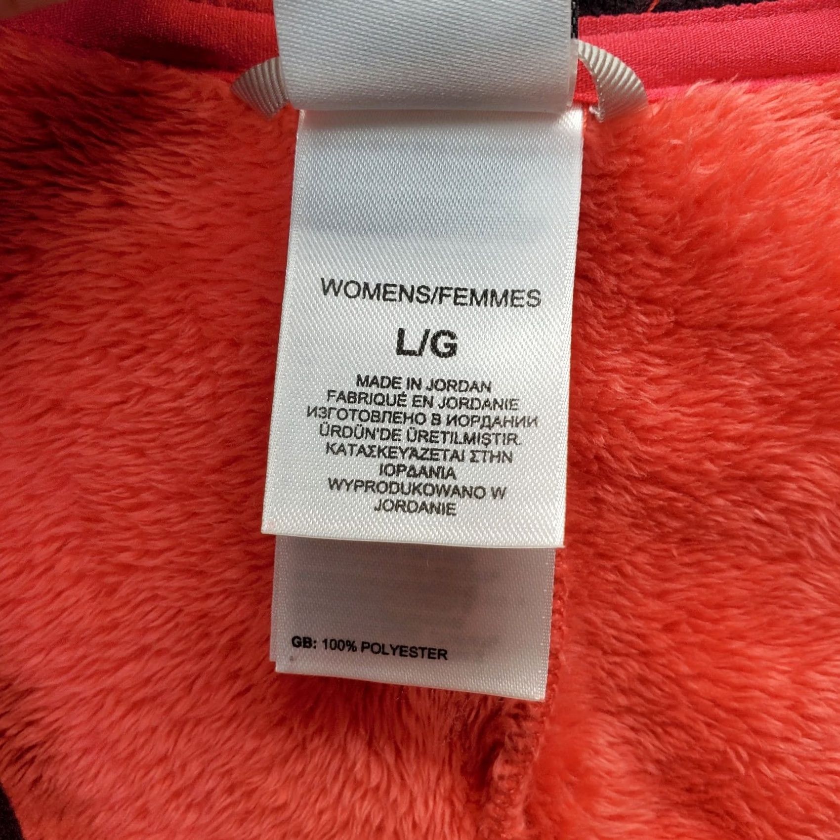 The North Face The North Face Womens Jacket Red 1/4 Zip Thick Fleece Long Sleeve L Regular Size L / US 10 / IT 46 - 7 Thumbnail