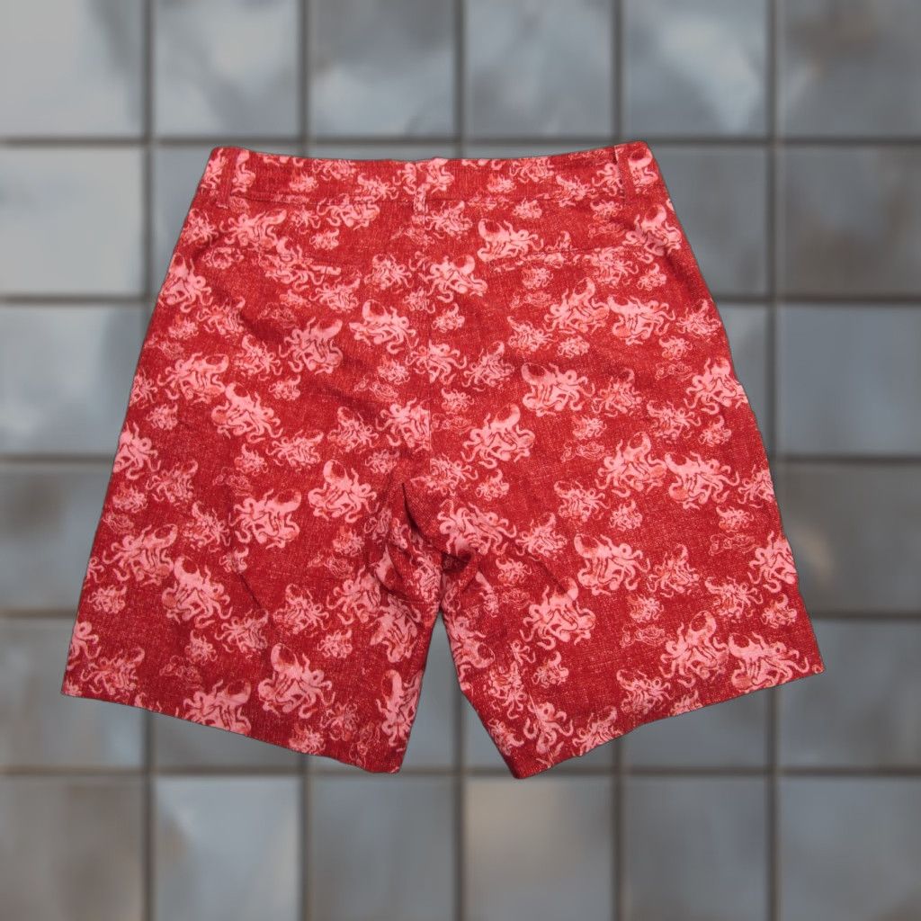 Sperry Sperry Shorts Mens 30 Red Submersible Hybrid Walkshort Squid Octopus Print Beach Chino Casual Size US 30 / EU 46 - 1 Thumbnail