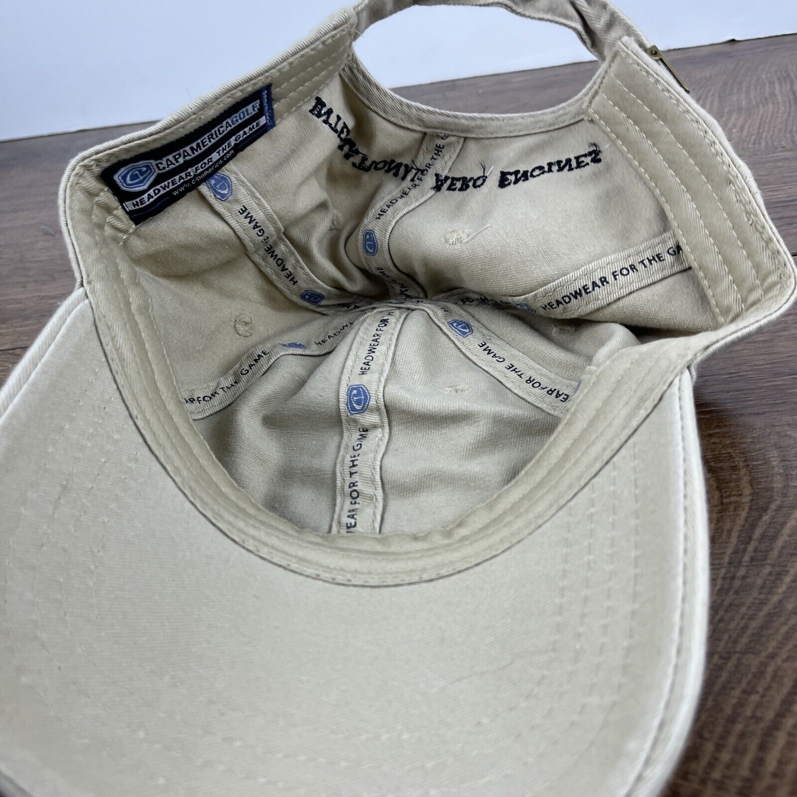 Other International Aero Engines Tan Hat Brown Hat Adjustable Adul Size ONE SIZE - 15 Thumbnail