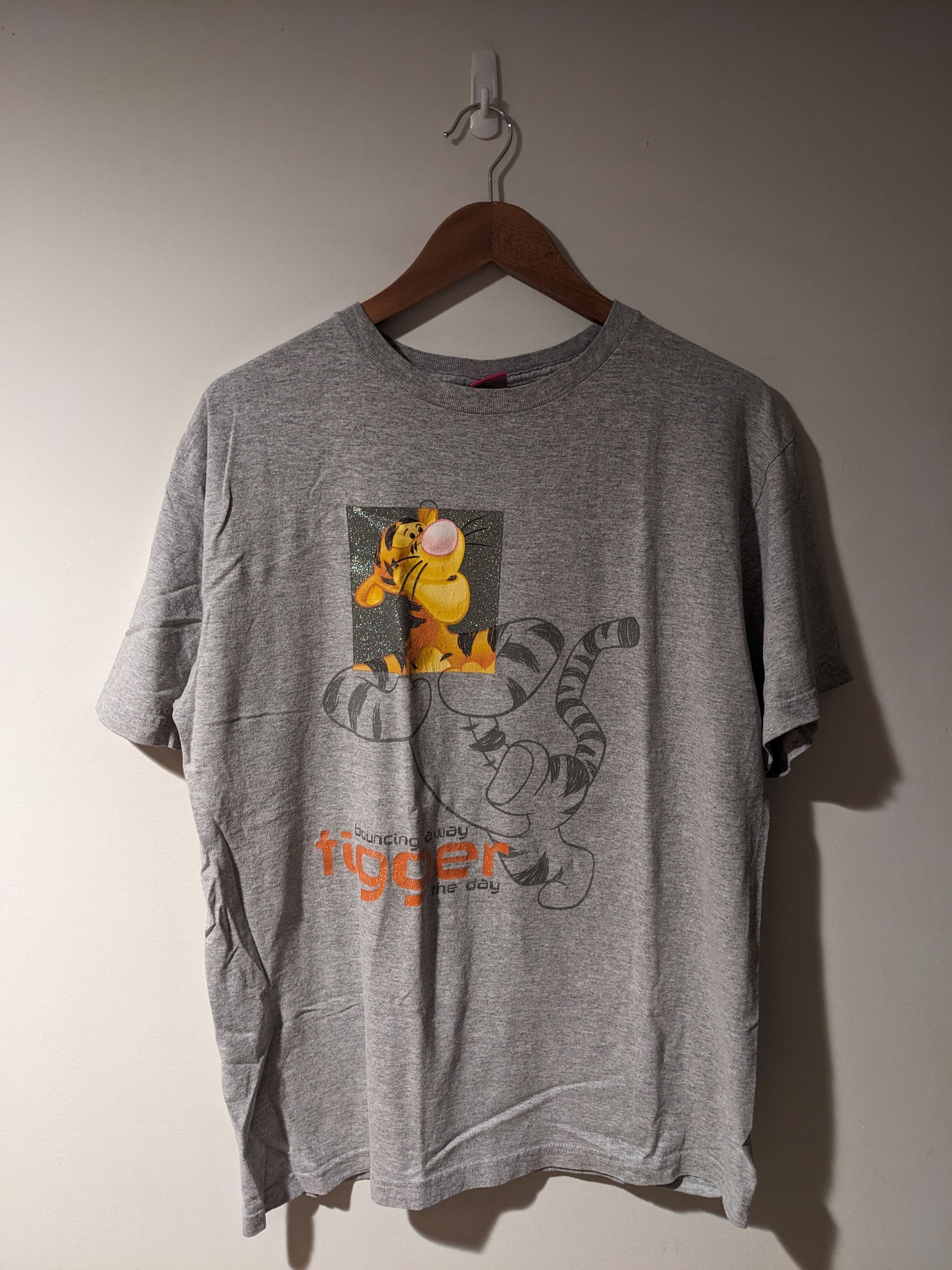 Disney × Vintage Vintage Y2K Winnie the Pooh Tigger Together Large T-Shirt Size US L / EU 52-54 / 3 - 4 Thumbnail