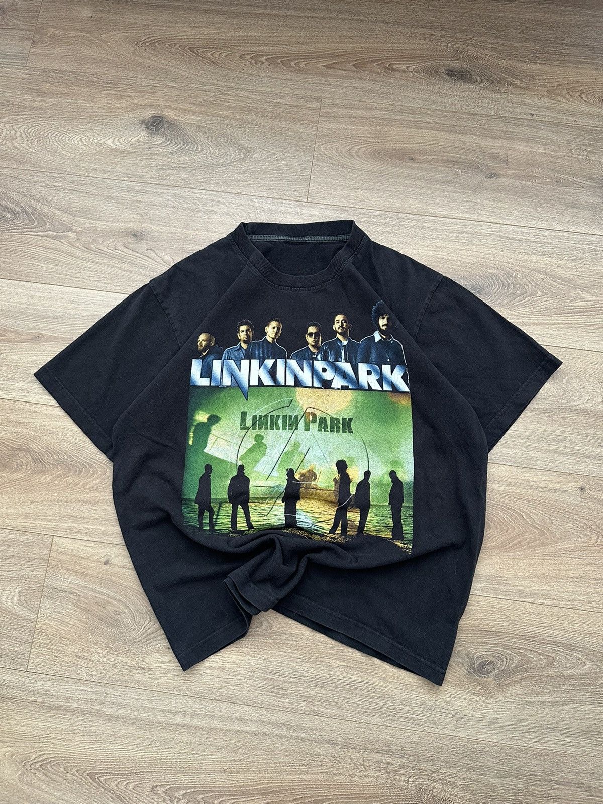Band Tees 🔥VINTAGE LINKIN PARK DOUBLE SIDE BAND T-SHIRT🔥 Size US XL / EU 56 / 4 - 1 Thumbnail