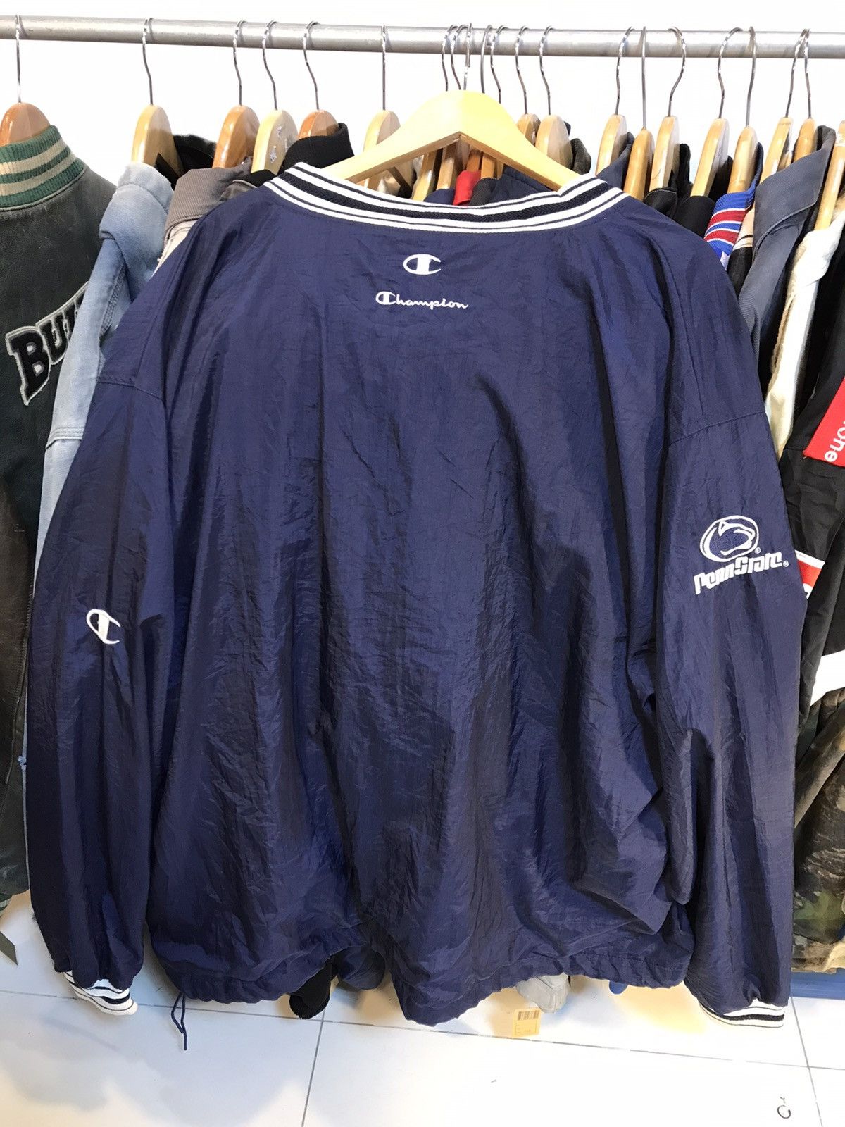 Champion × Vintage Vintage Champion Team Windbreaker Size US XL / EU 56 / 4 - 2 Thumbnail