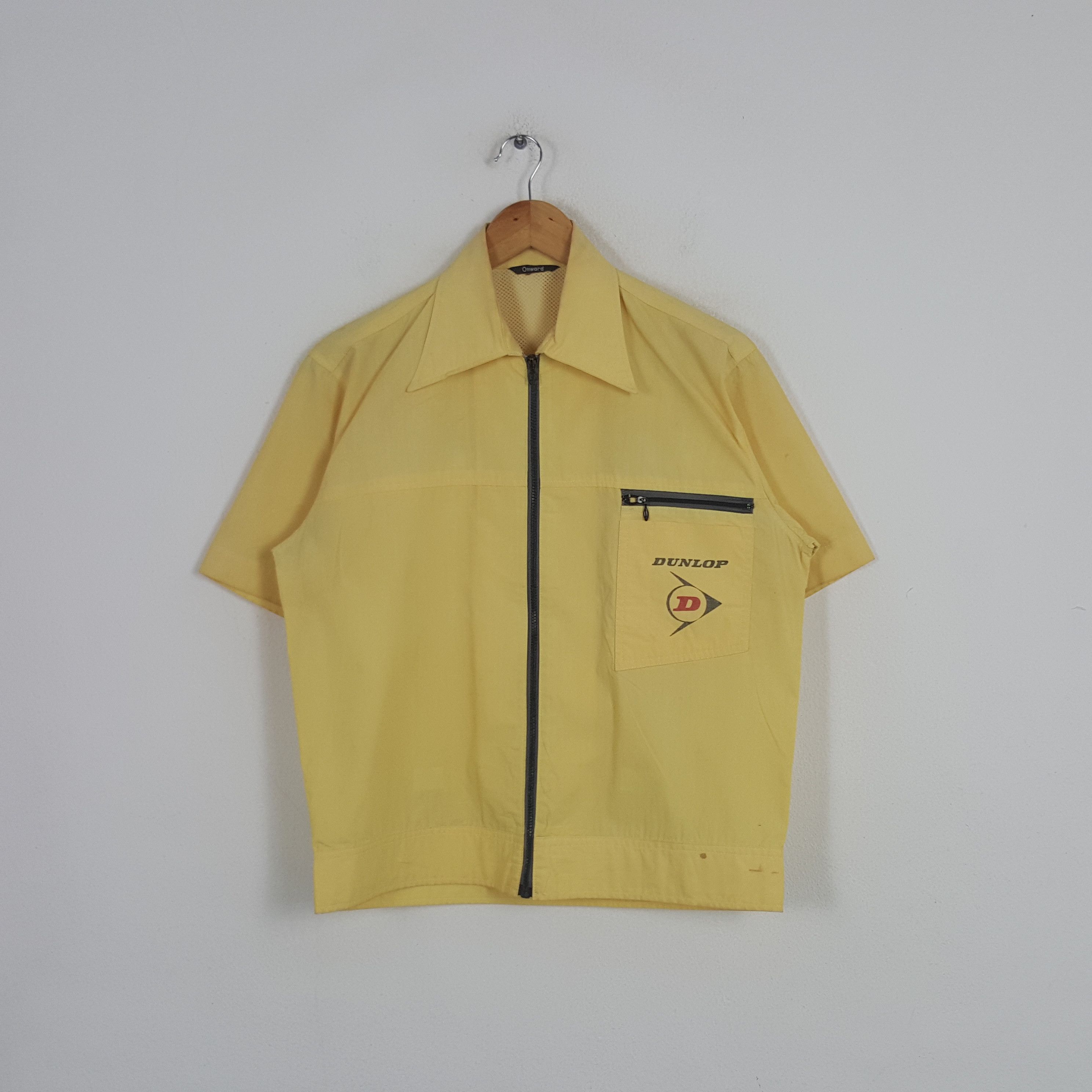 Dunlop × Vintage Vintage Dunlop Motorsports Racing Team Shirt Jacket Size US L / EU 52-54 / 3 - 3 Thumbnail