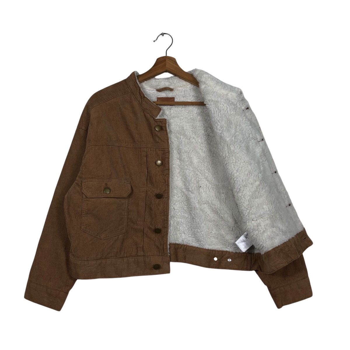 Japanese Brand 📌Vintage Cropped Biker Jacket Earth Music & Ecology Size US M / EU 48-50 / 2 - 12 Thumbnail
