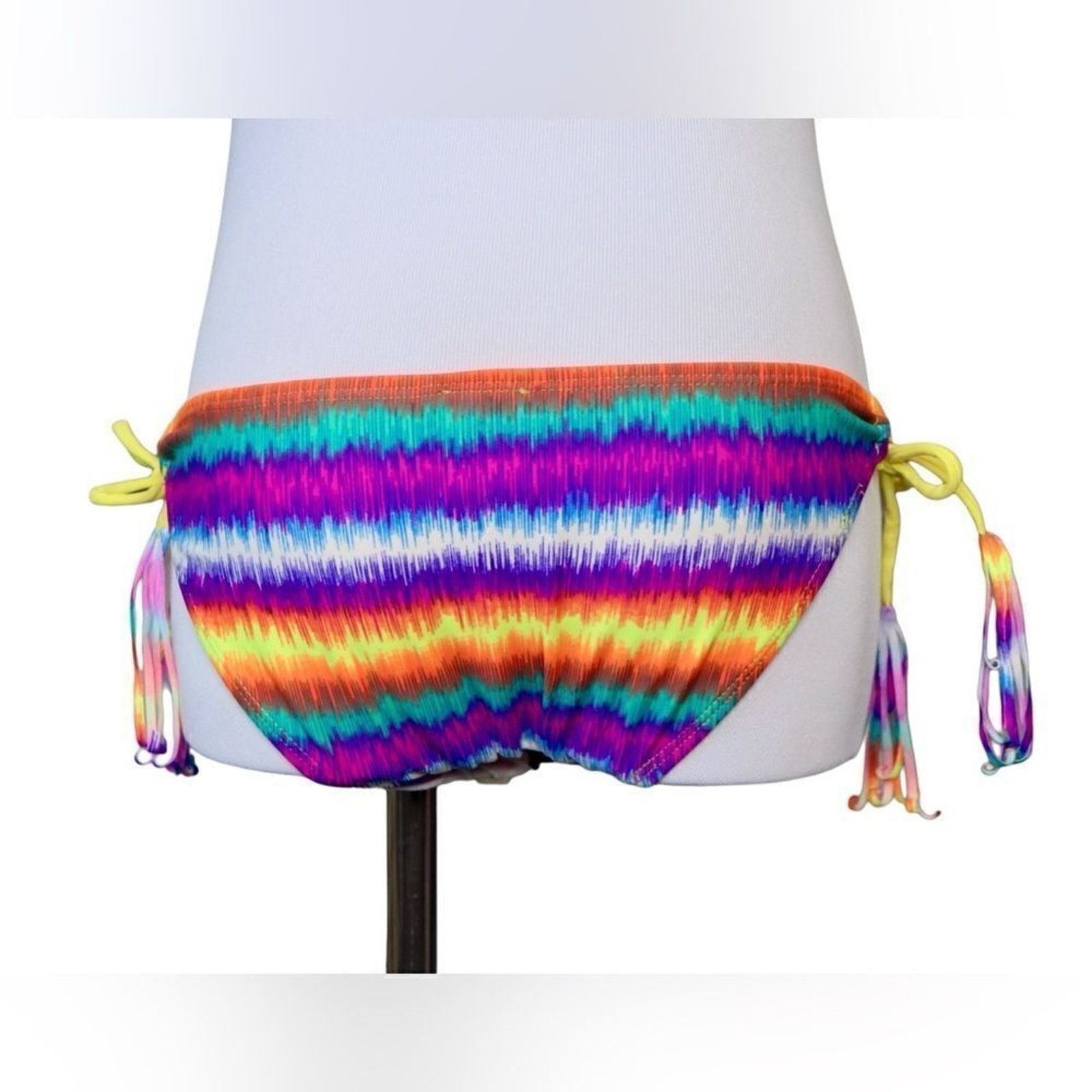 Other Eve's Temptation Psychedelic Fringed Bikini Swimsuit SMALL Size S / US 4 / IT 40 - 9 Thumbnail