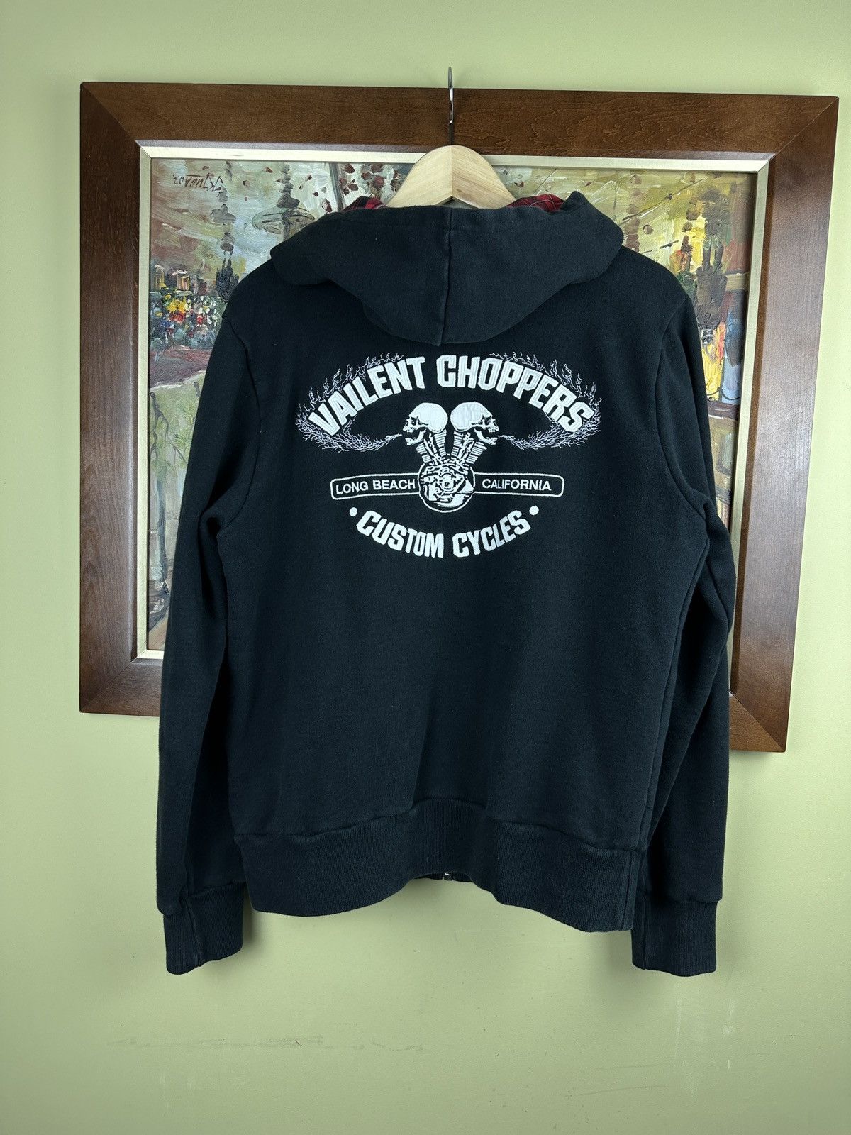 Other Vintage 2000s Vailent choppers biker zip hoodie Size US M / EU 48-50 / 2 - 4 Thumbnail