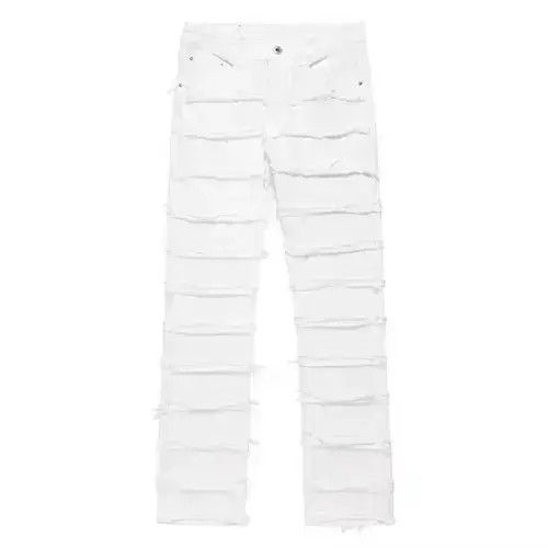 Jean damaged hiphop ripped pants Size US 28 / EU 44 - 4 Thumbnail