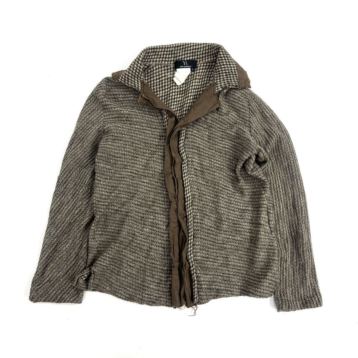 Y's 1990s Vintage Y’s Yohji Yamamoto Knit Cardigan Luxury Size XS / US 0-2 / IT 36-38 - 1 Thumbnail