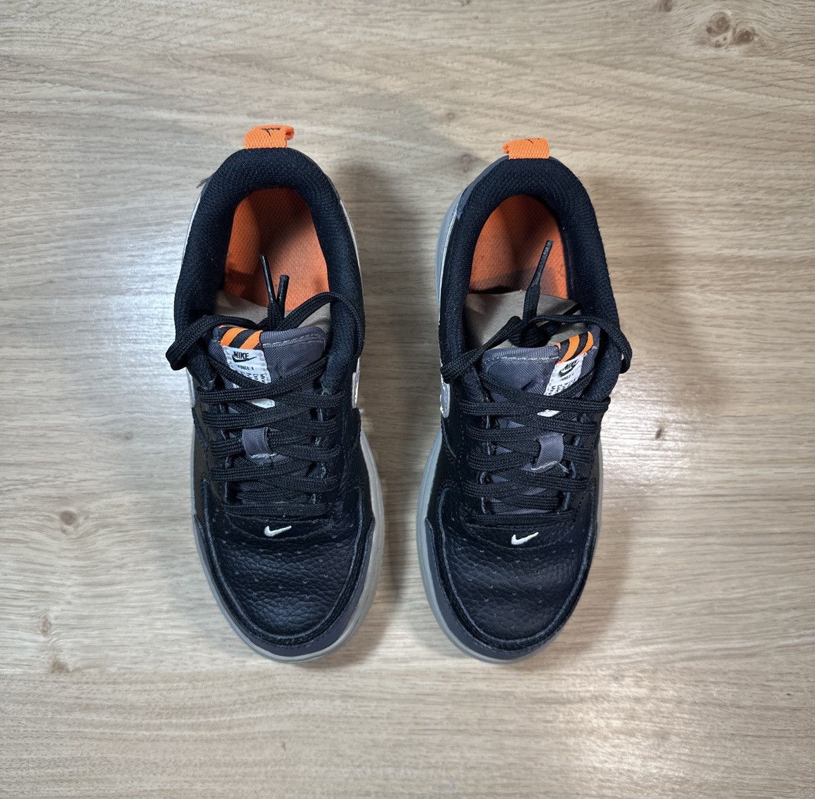 Nike Air Force 1 LV8 2 GS 'Under Construction - Black' SIZE: 1.5Y Size US 5 / EU 37 - 3 Thumbnail