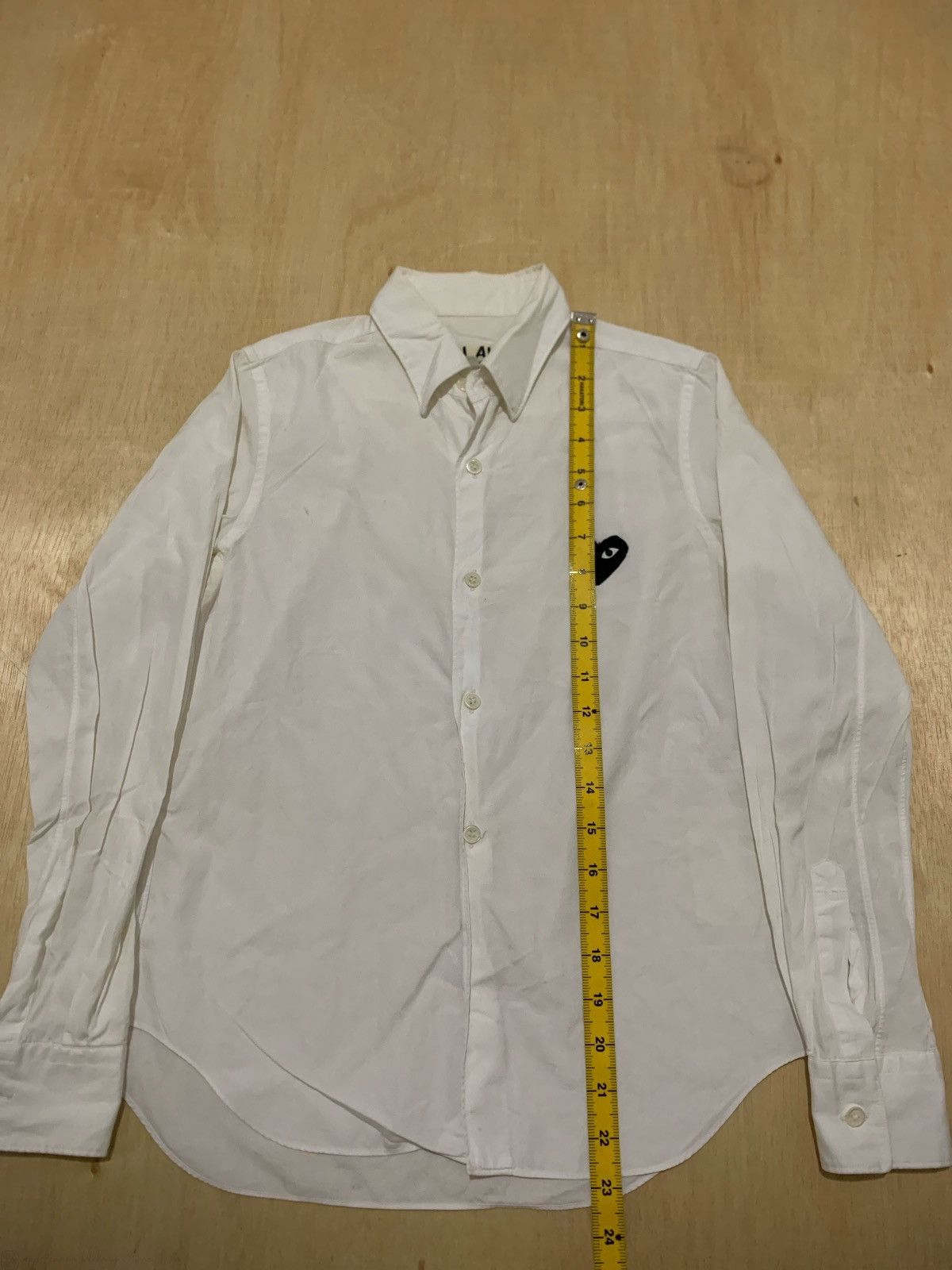 Comme des Garcons × Japanese Brand Comme des Garcons Play shirt Size XS / US 0-2 / IT 36-38 - 8 Thumbnail