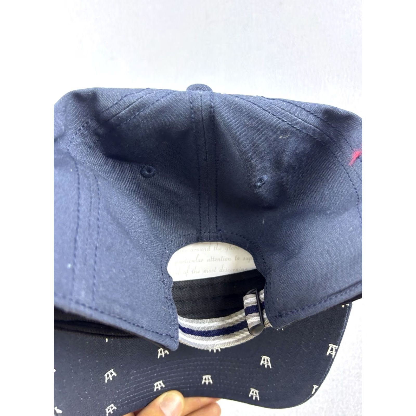 Titleist Titleist Barstool Sports Slideback Hat Blue One Size Adjustable 6 Panel Mens Baseball Cap Outdoor Adjustable Casual Travel Summer Spring Fall Size ONE SIZE - 5 Thumbnail
