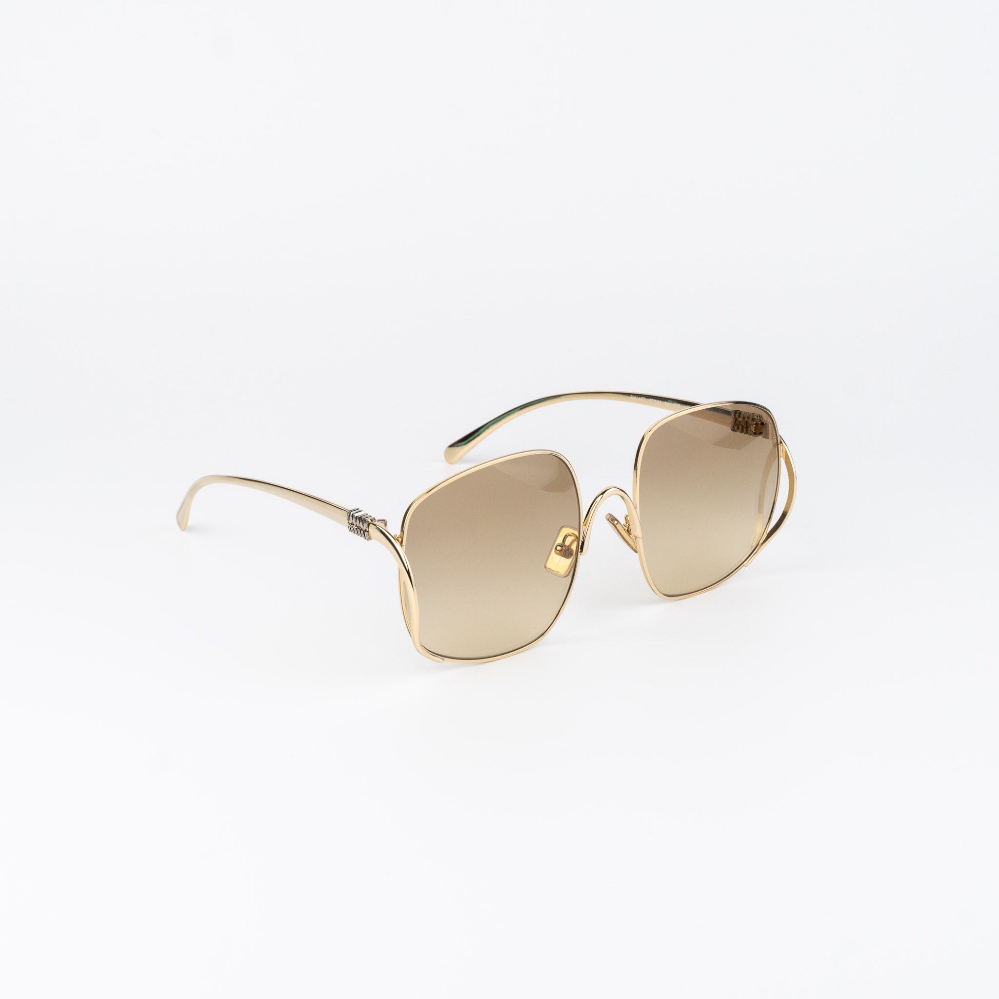 Miu Miu Miu Miu Women Sunglasses Square MUA57S 5AK20S NEW AUTHENTIC Size ONE SIZE - 4 Thumbnail