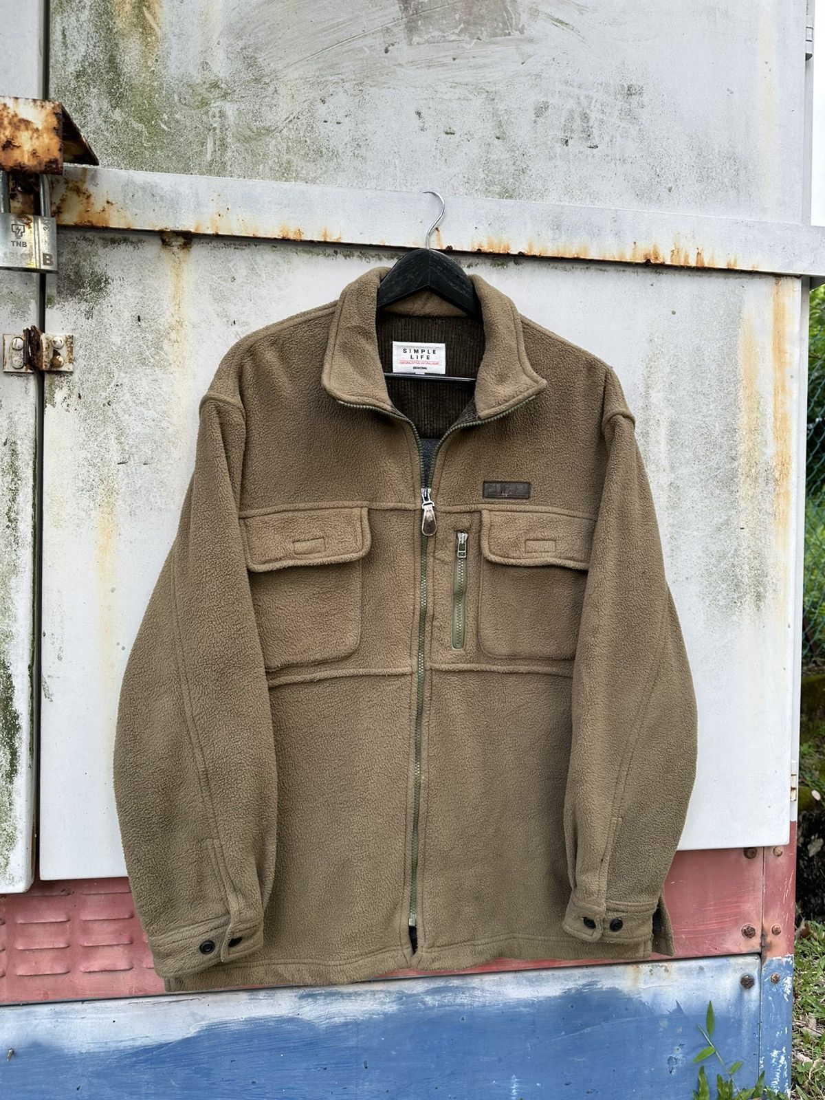 RENOWN 👹Simple Life By Renown Fleece Utility Jacket Size US L / EU 52-54 / 3 - 4 Thumbnail