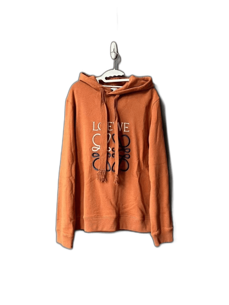 Loewe Loewe Orange Large Logo Hoodie Size US M / EU 48-50 / 2 - 1 Thumbnail