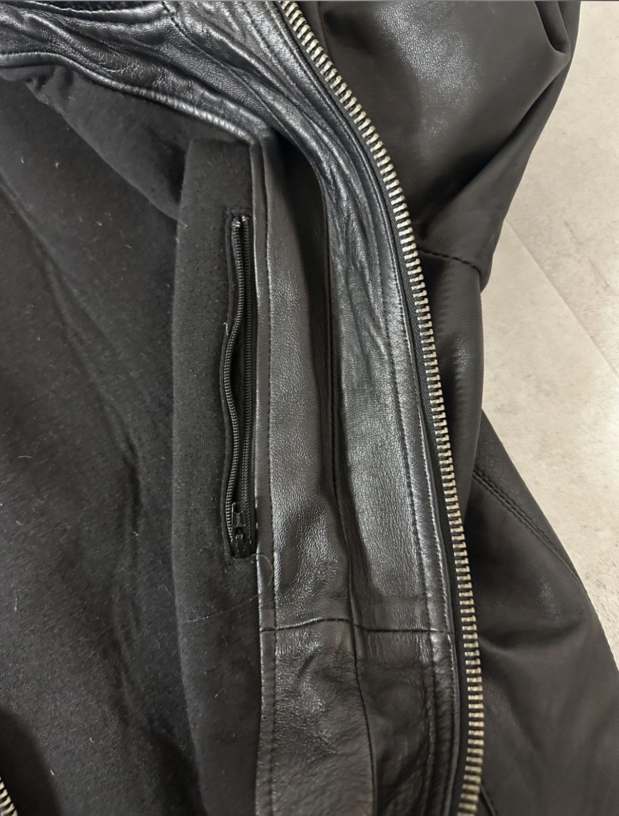 Other Giocasta Black leather jacket Size US L / EU 52-54 / 3 - 6 Thumbnail