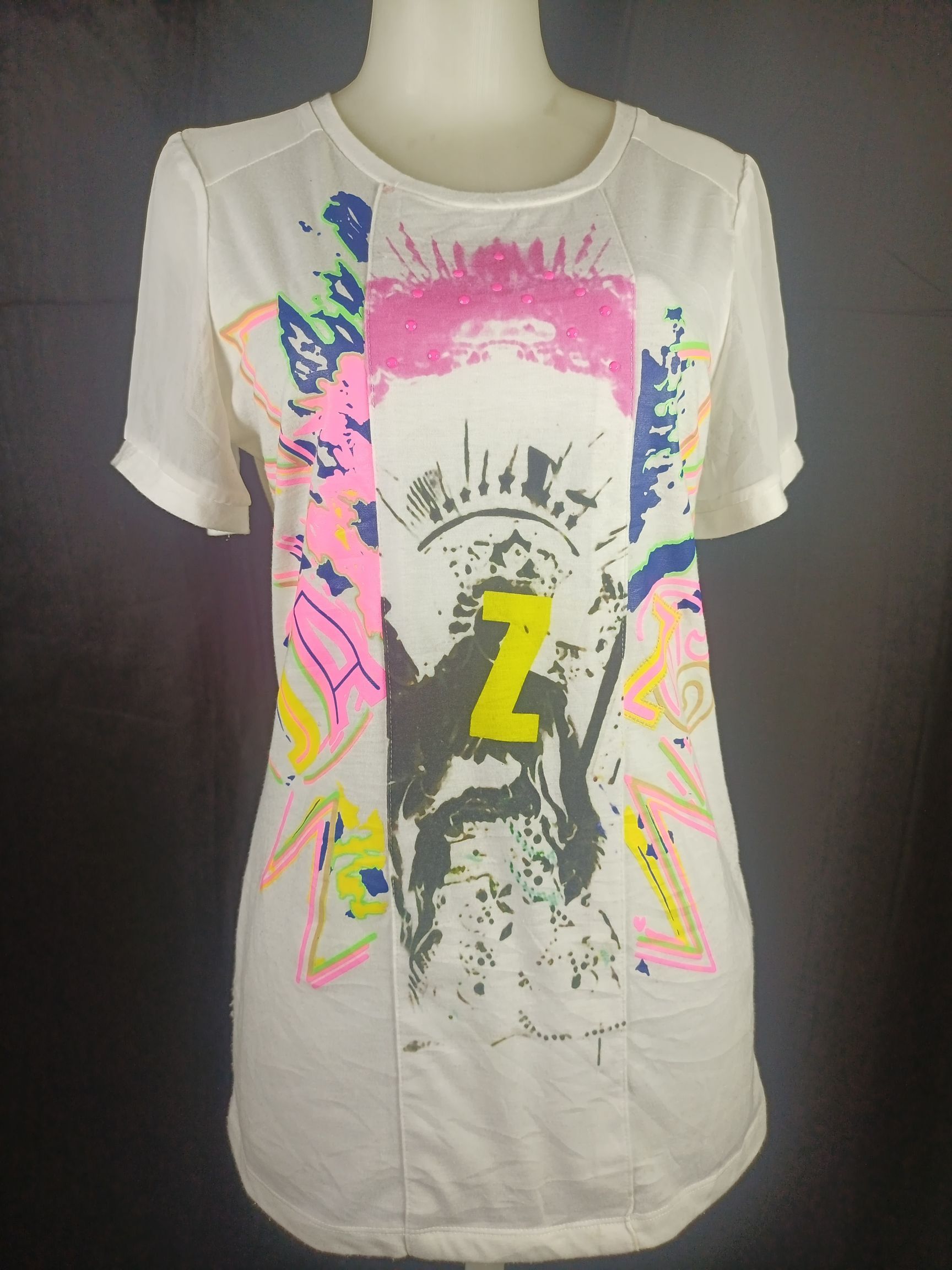 Japanese Brand Numerous Viki Jazz if6was9 lgb style short Sleeve t-shirt Size S / US 4 / IT 40 - 1 Thumbnail