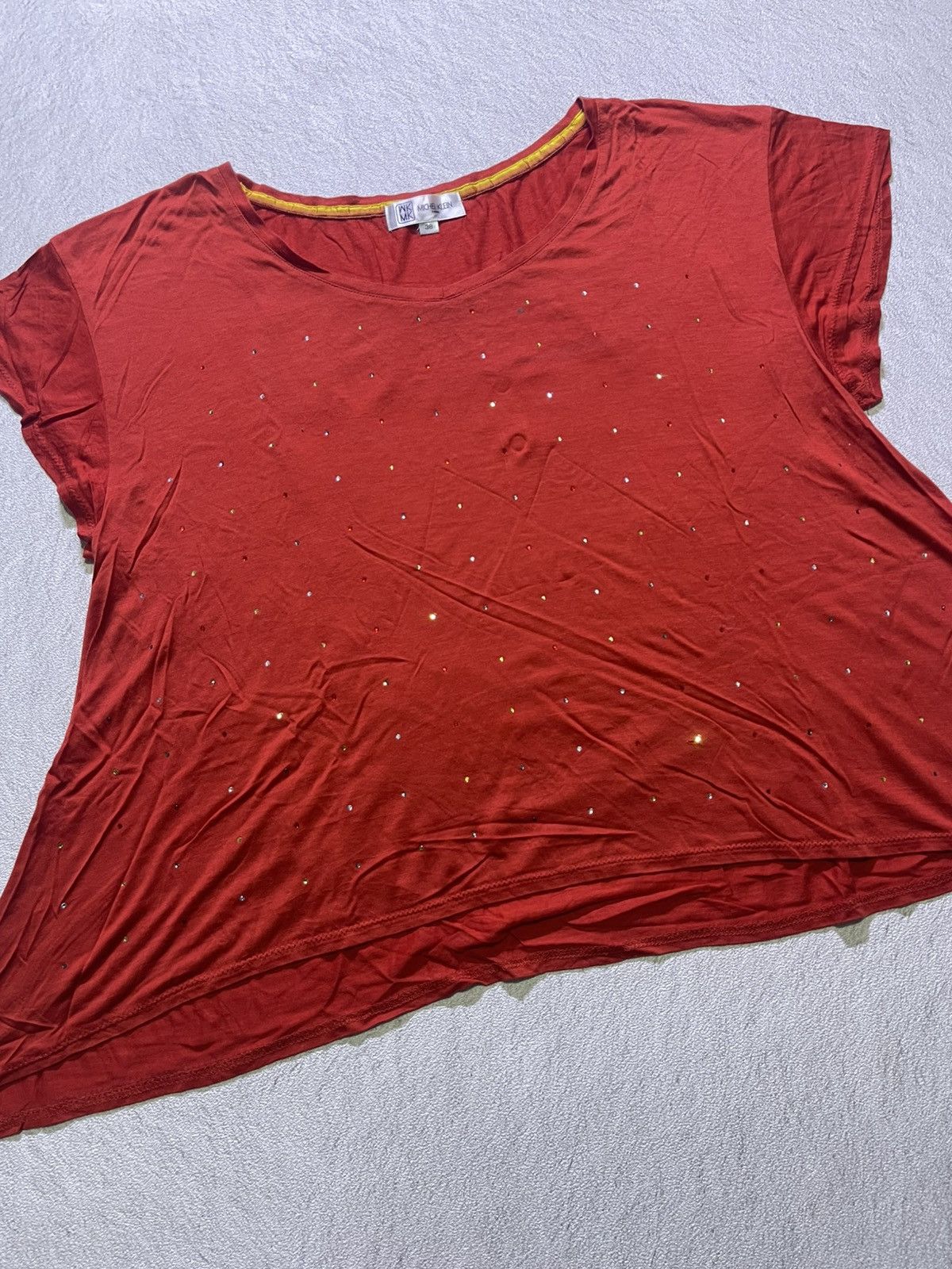 Hysteric Glamour Y2K MICHEL KLEIN short sleeve tshirt Size M / US 6-8 / IT 42-44 - 2 Thumbnail
