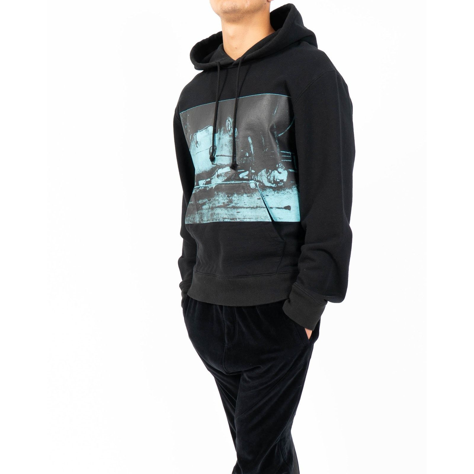 Calvin Klein 205W39NYC SS18 Andy Warhol ,,Car Crash'' Printed Hoodie Size US S / EU 44-46 / 1 - 3 Thumbnail