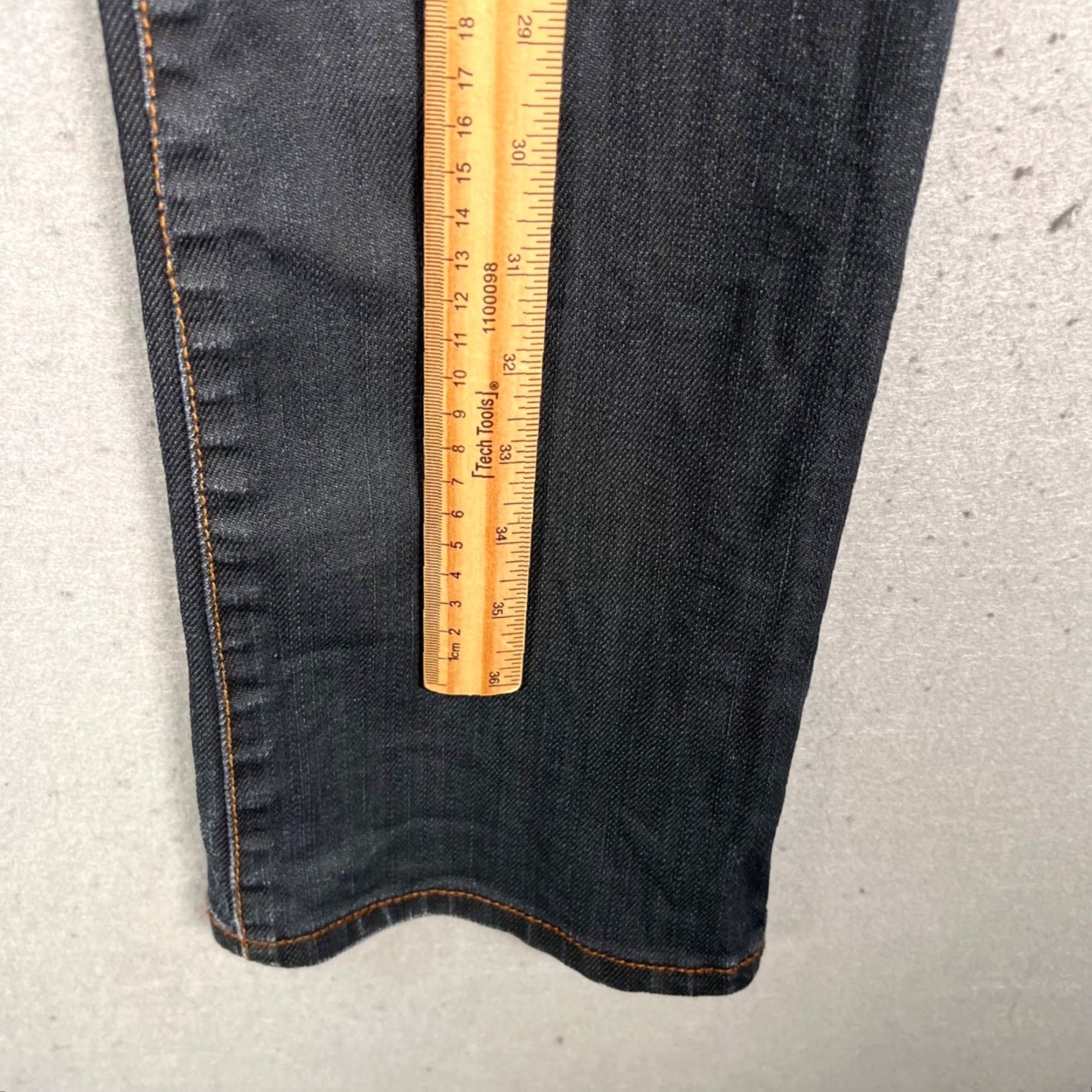 Morgan De Toi Morgan Womens Jeans Slim Denim 5-Pocket Embroidered Dark Wash Cotton Blend Stretch Size 26" / US 2 / IT 38 - 6 Thumbnail