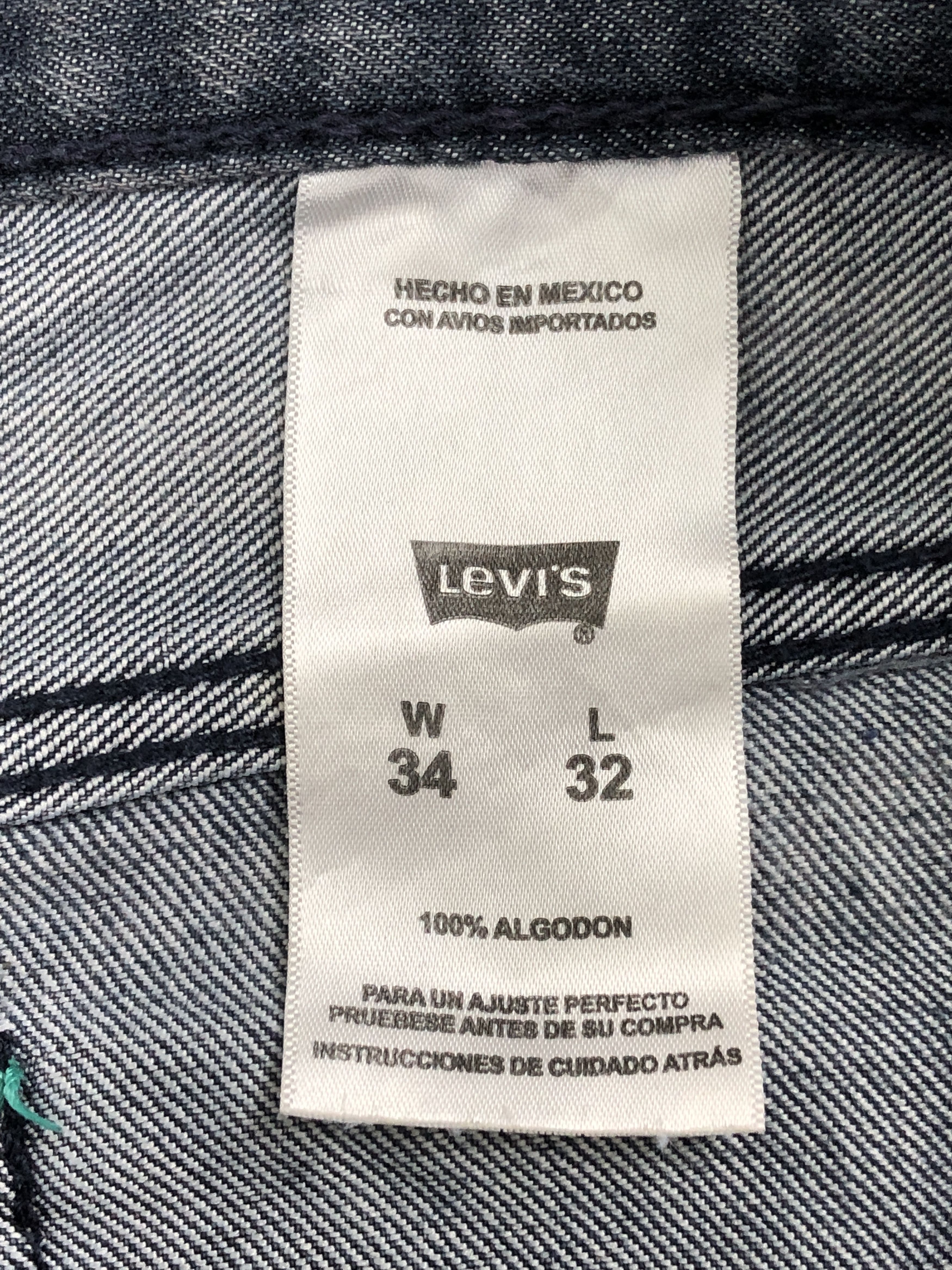 Levi's Vintage Levis 511 Skinny Distressed Jeans DP2532 Size US 33 - 7 Thumbnail