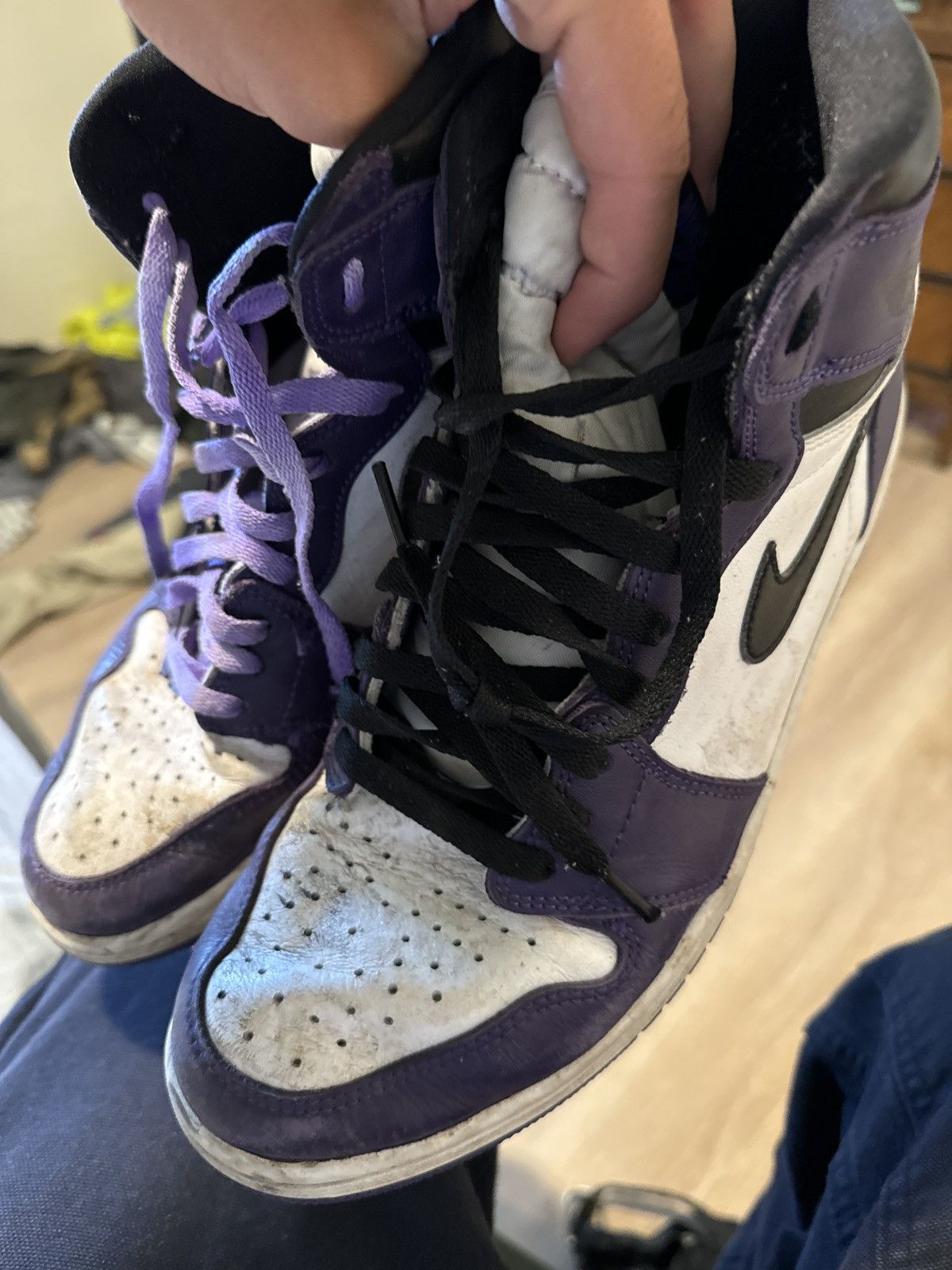 Air Jordan Retro High Court Purple