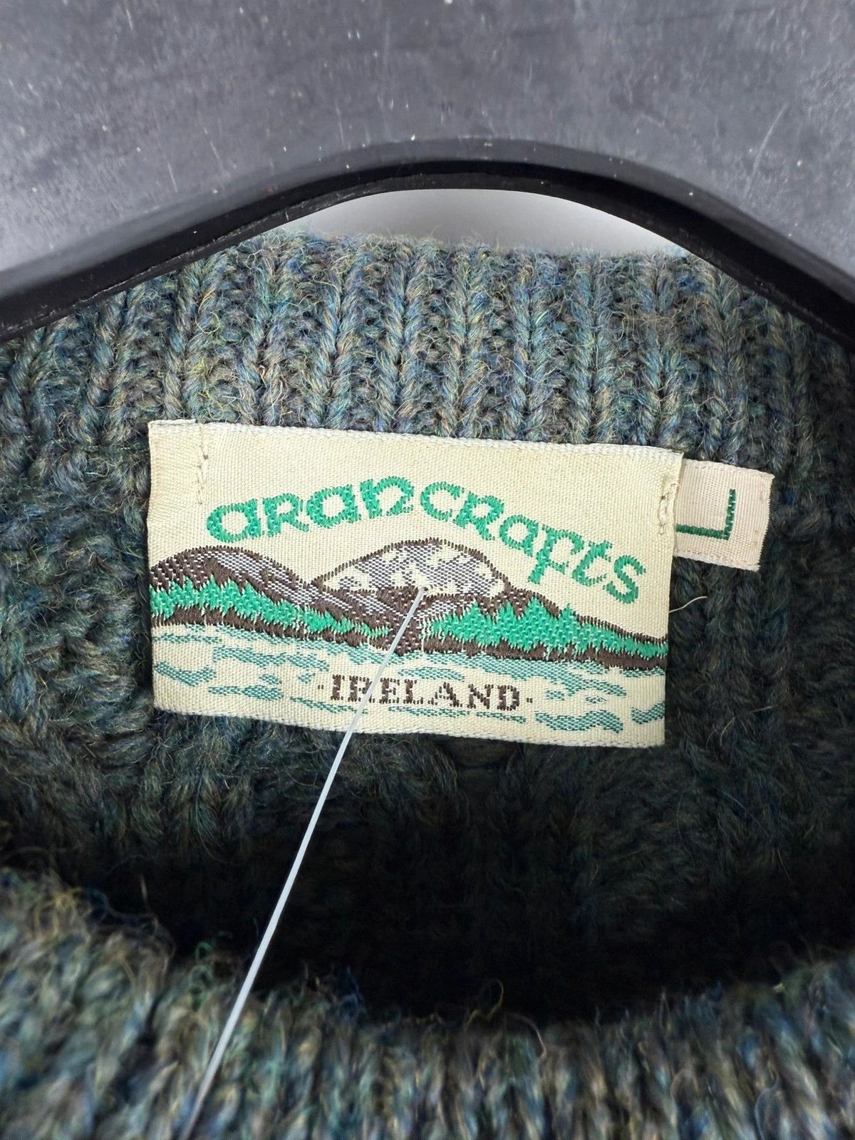 Aran Crafts Aran Crafts Ireland Wool Sweater Men size L Size US L / EU 52-54 / 3 - 4 Thumbnail