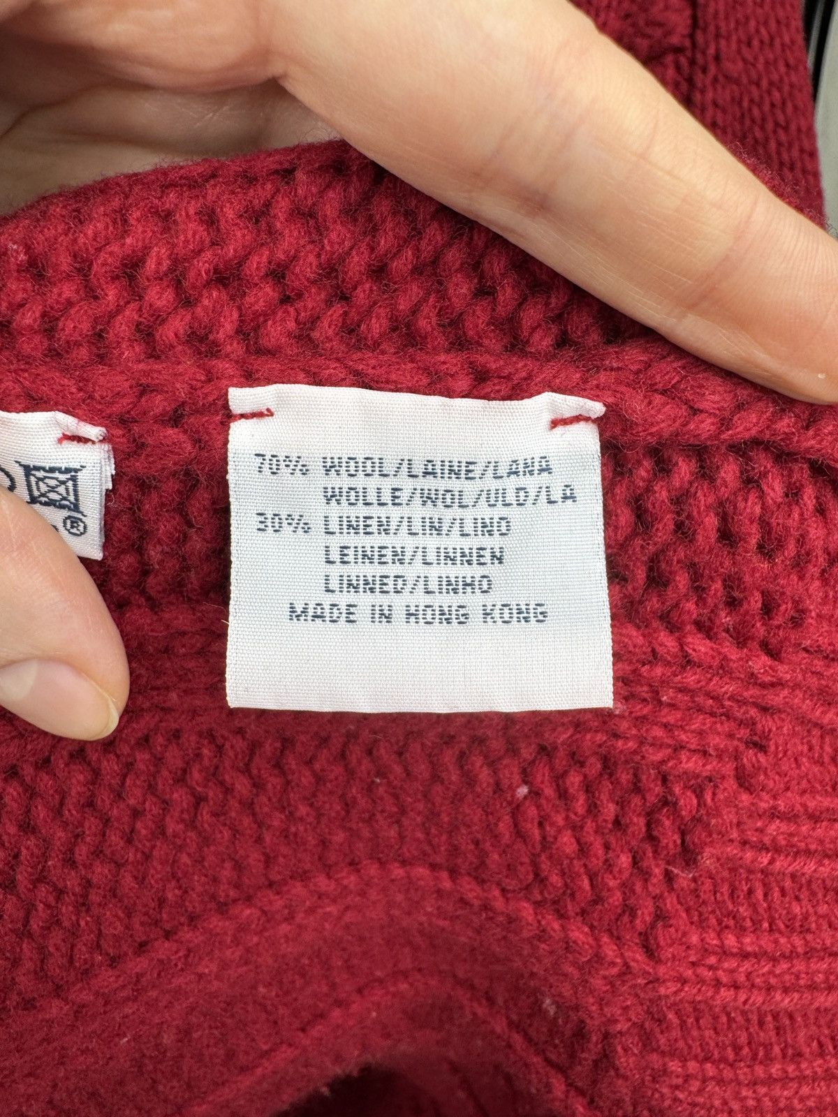 Polo Ralph Lauren Polo Ralph Lauren wool linen patched elbow vintage sweater Size US XL / EU 56 / 4 - 10 Thumbnail