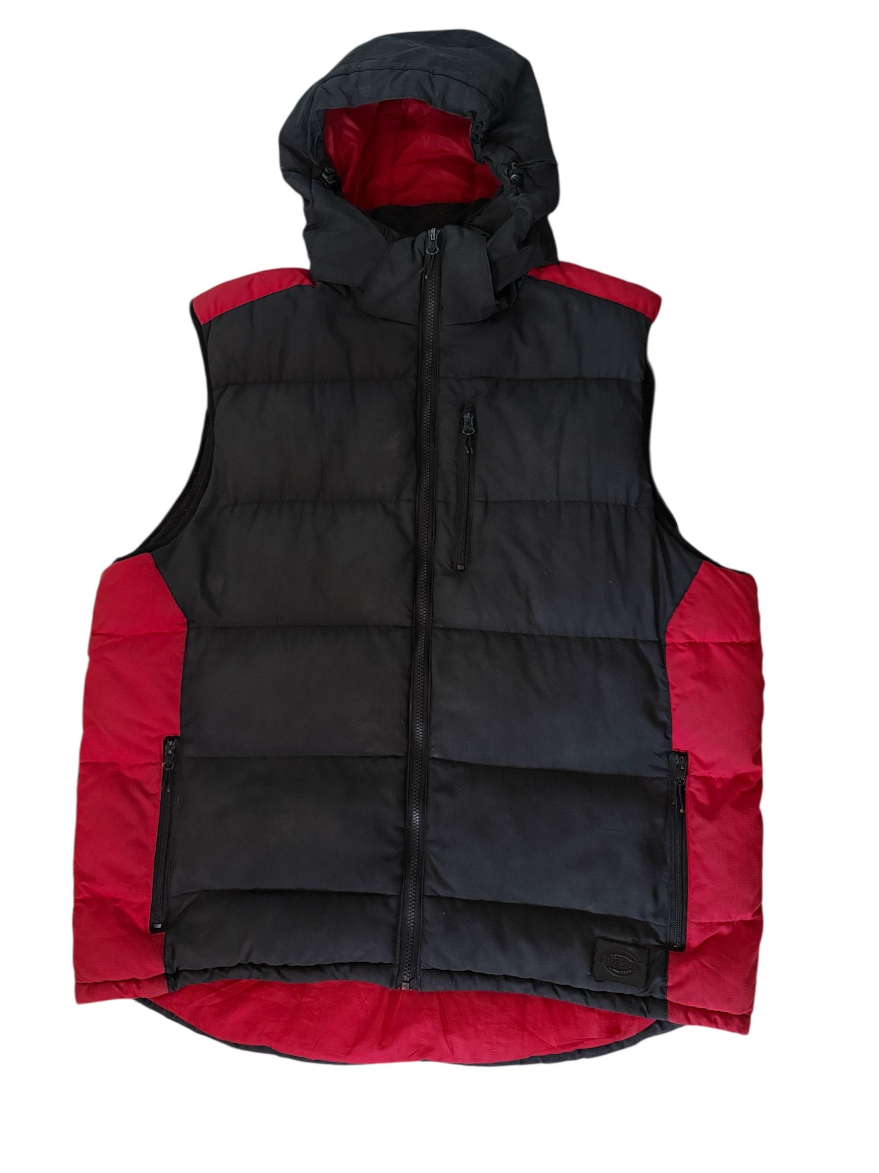 Dickies Vest puffer jacket dickies hooded red black size xl Size US XL / EU 56 / 4 - 3 Thumbnail
