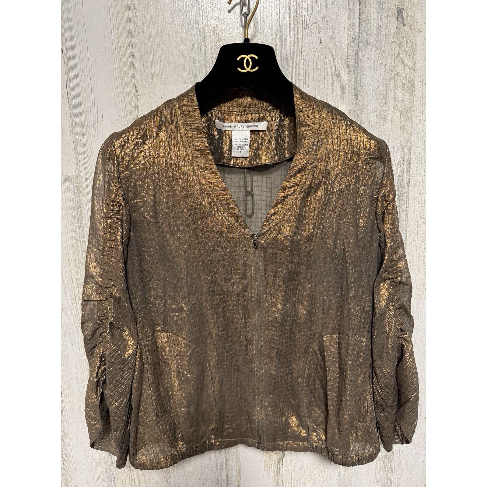 Diane von Furstenberg DIANE VON FURSTENBERG Jacket Size M / US 6-8 / IT 42-44 - 2 Thumbnail