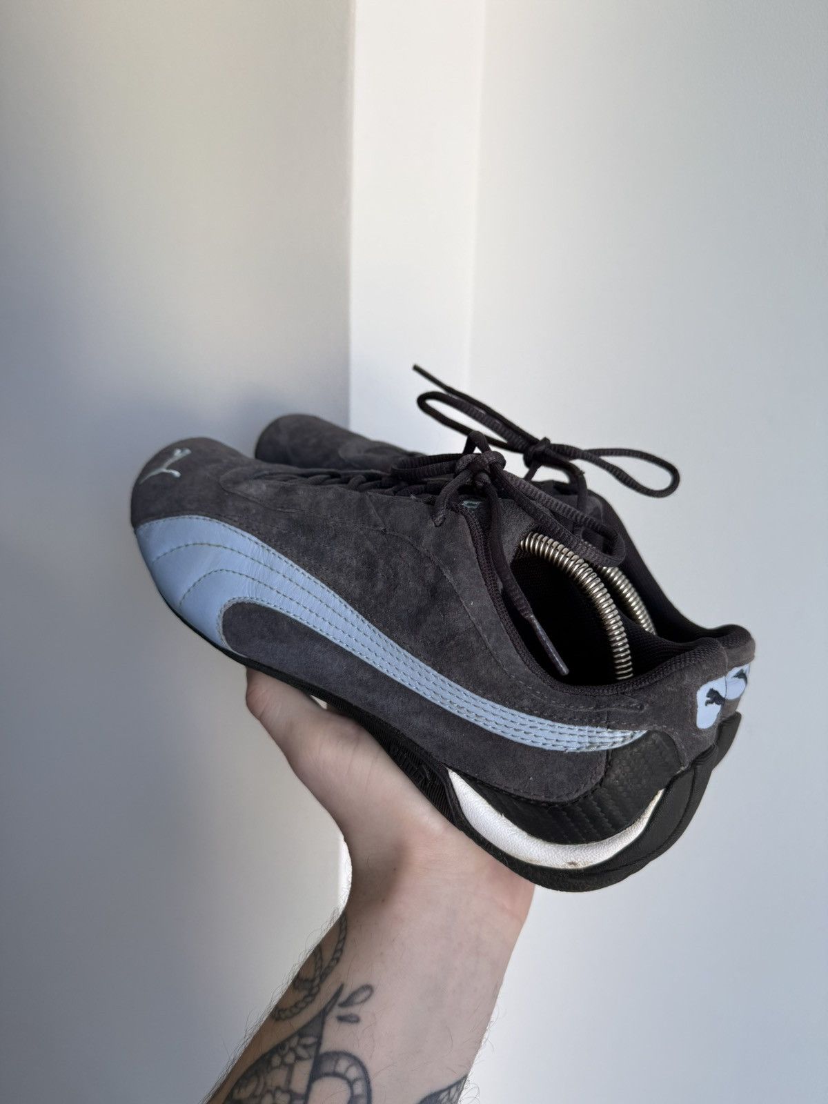 Puma Vintage Puma SpeedCat Y2K Japanese Suede Shoes Size 38 Size US 6 / EU 39 - 7 Thumbnail