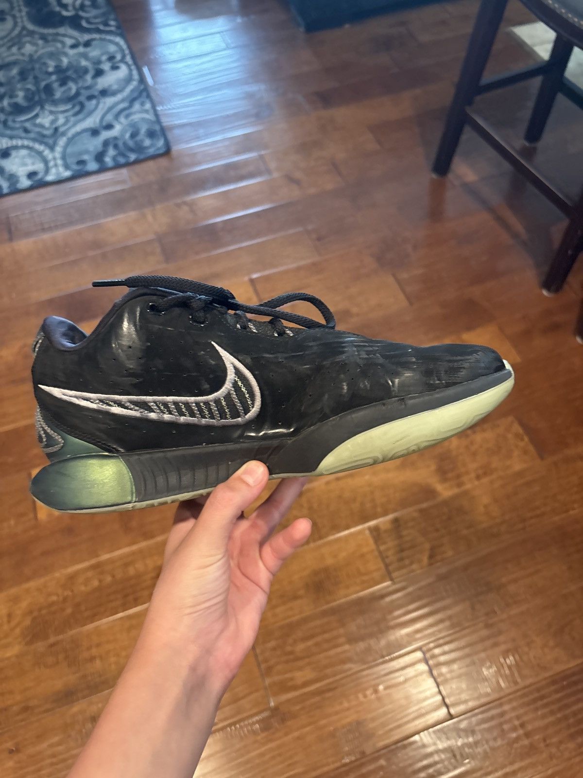 Nike LeBron 21 black Size US 9 / EU 42 - 5 Thumbnail