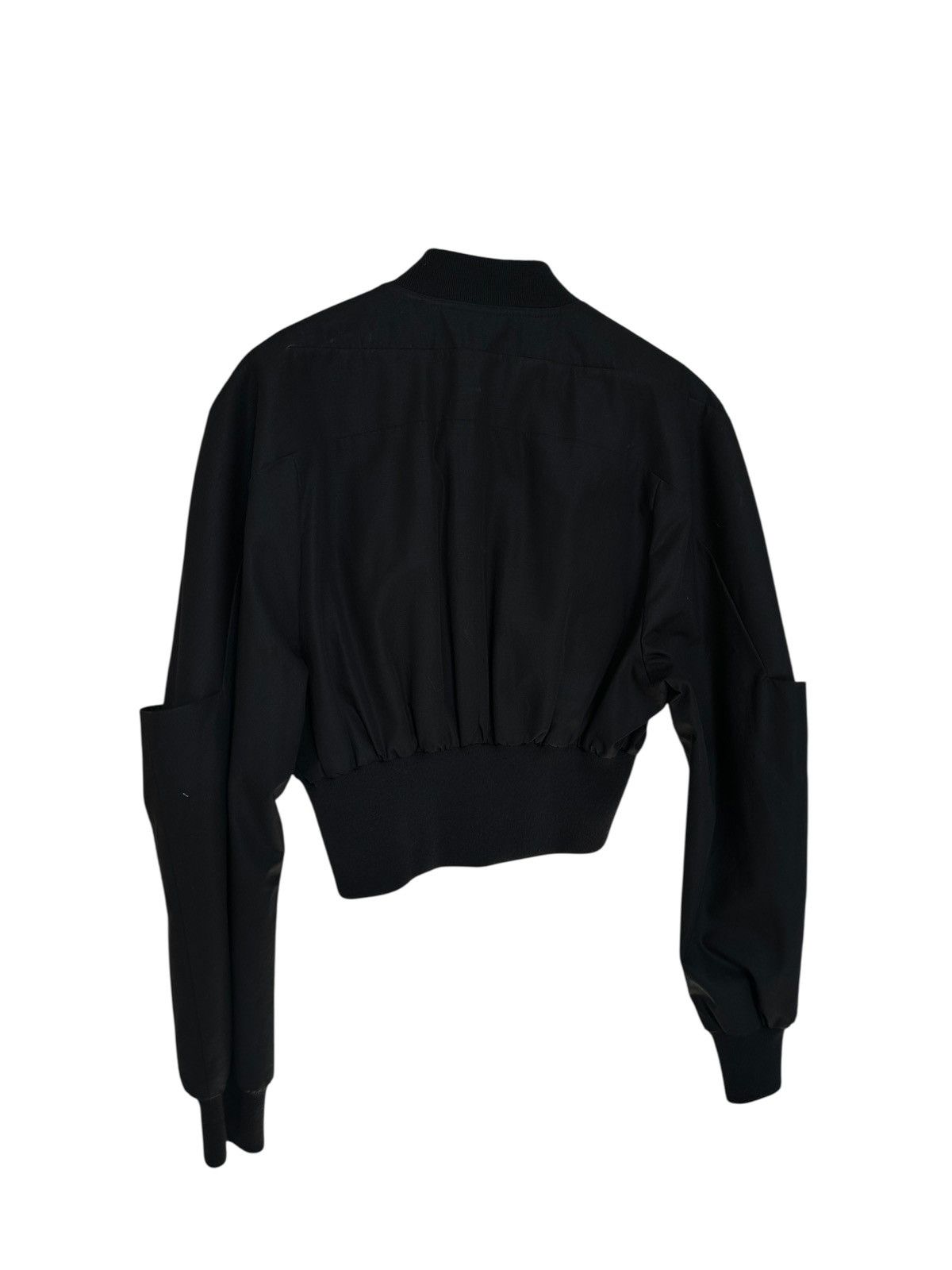 Rick Owens Rick Owens Cropped Bomber Jacket Size US S / EU 44-46 / 1 - 4 Thumbnail
