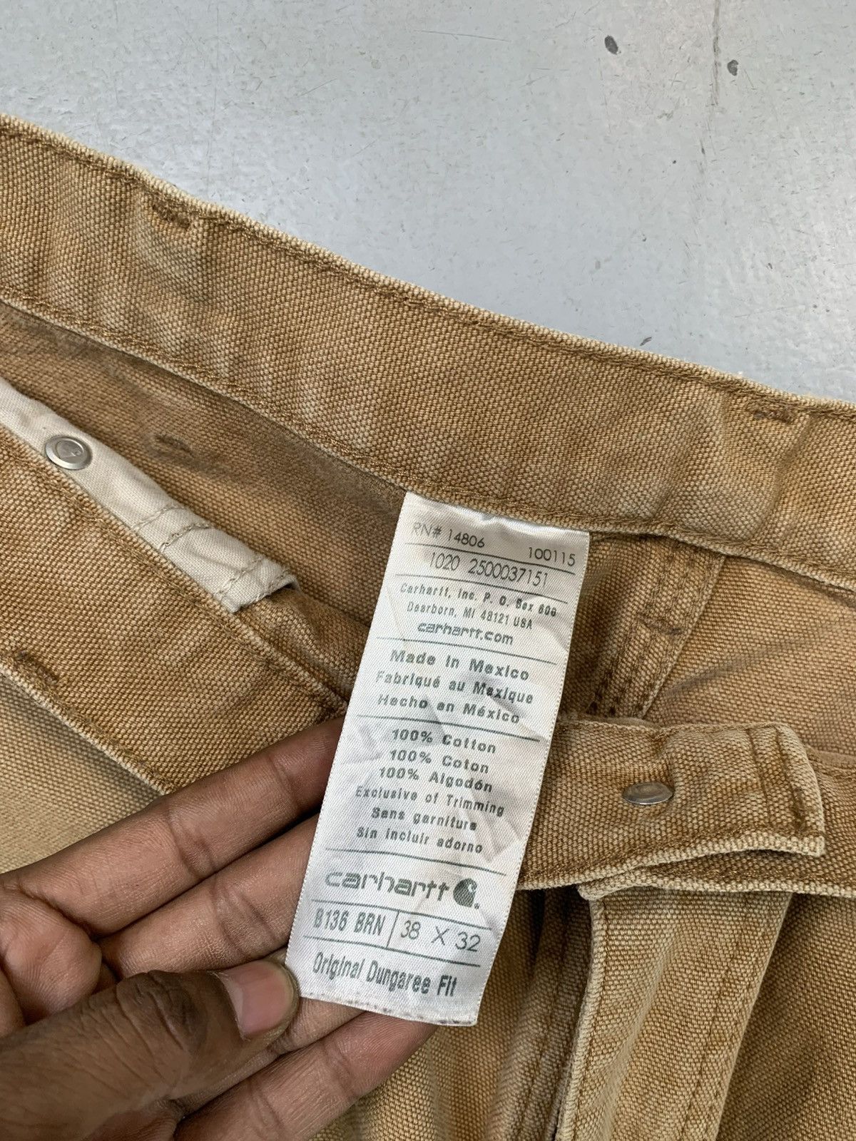 Carhartt Rare sunfade vintage carhartt double knee Size US 38 / EU 54 - 5 Thumbnail