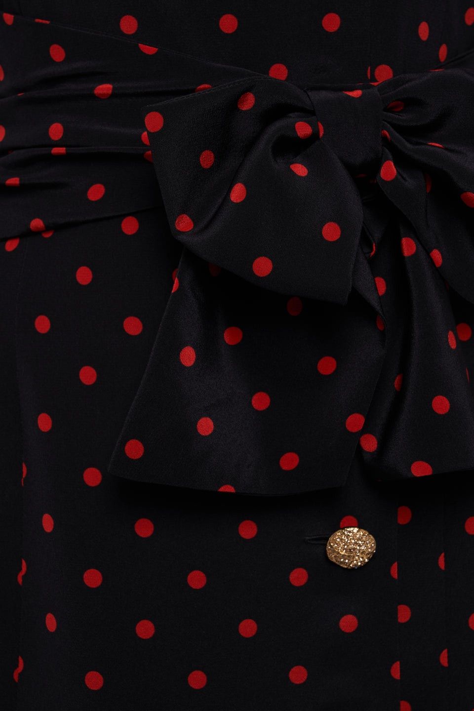 Alessandra Rich o1s22i1n0225 Silk Maxi Dress in Black Red Size M / US 6-8 / IT 42-44 - 3 Thumbnail