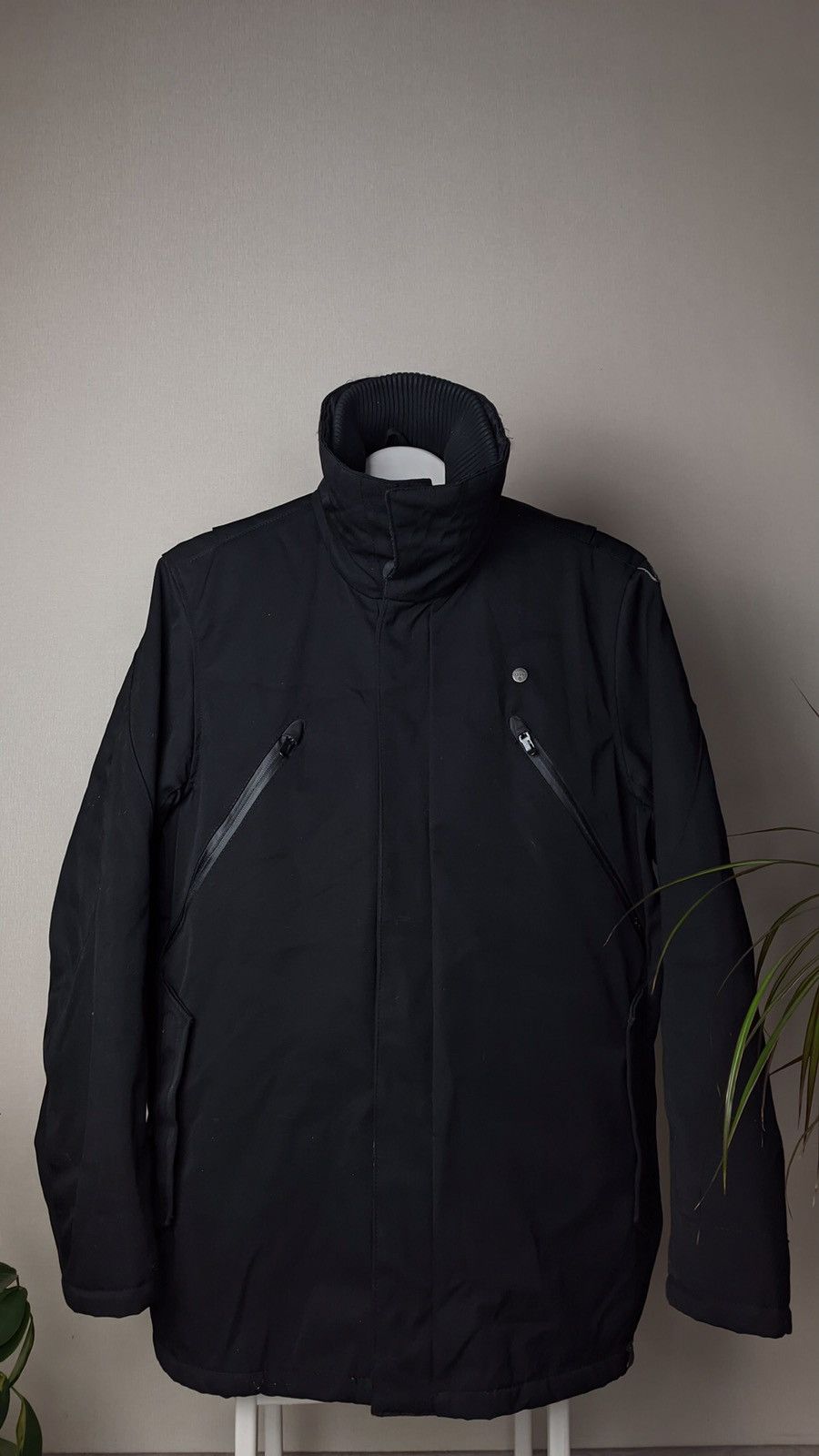 Japanese Brand G-Star Drake Weston vintage nylon wool coat jacket Size US L / EU 52-54 / 3 - 2 Thumbnail